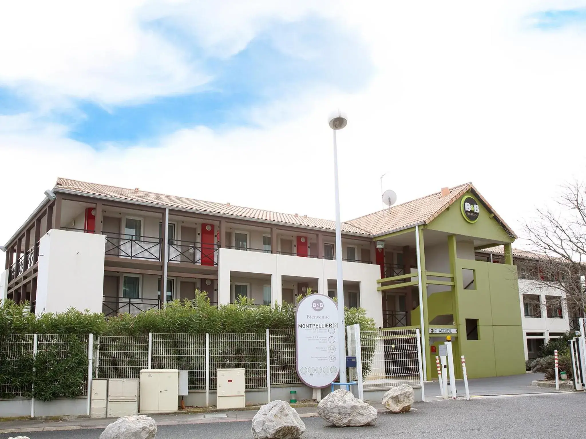 Facade/entrance in B&B HOTEL Montpellier 2 Facade/entrance in B&B HOTEL Montpellier 2