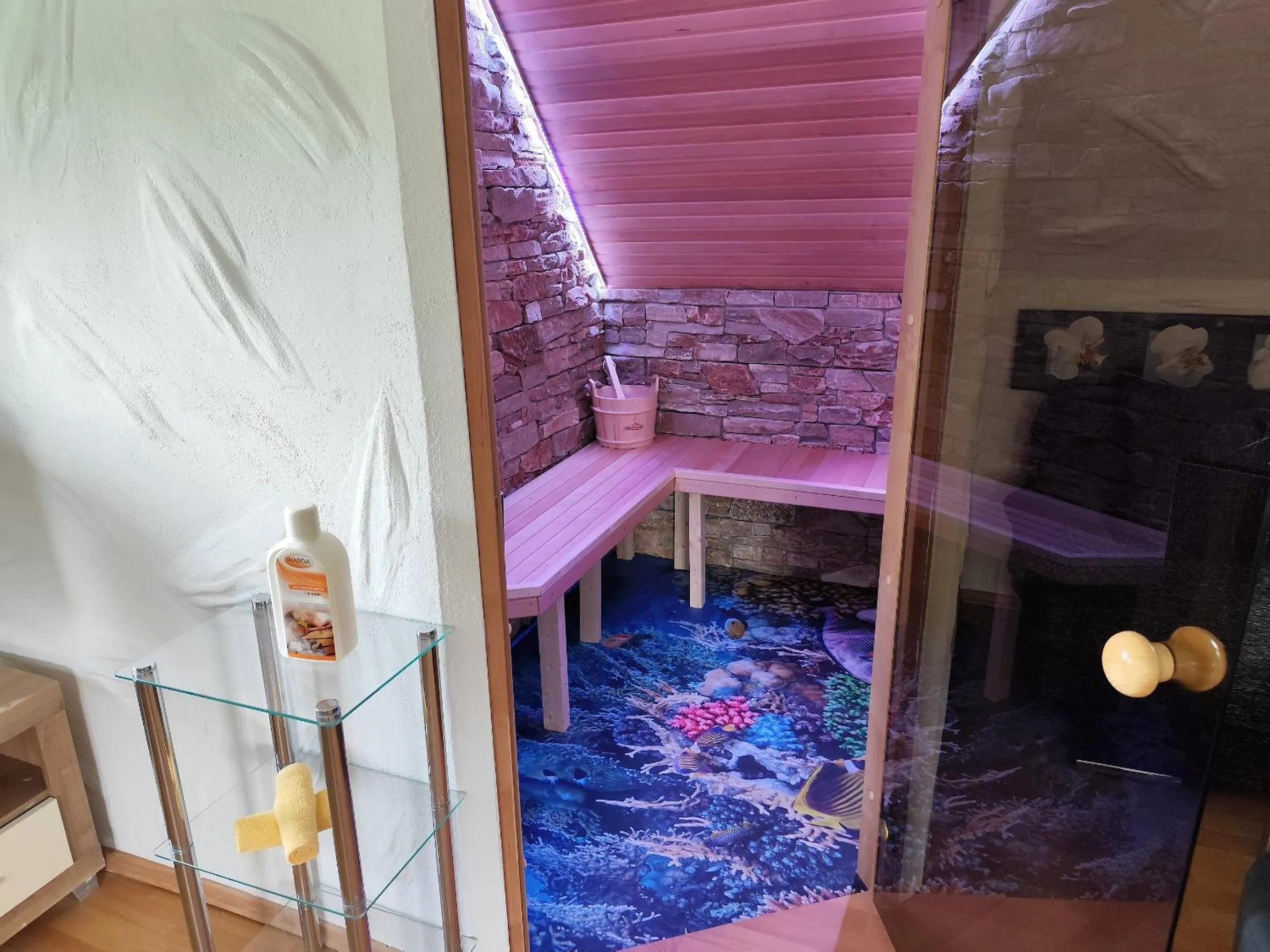 Bed in City Ferienhaus Vulkaneifel