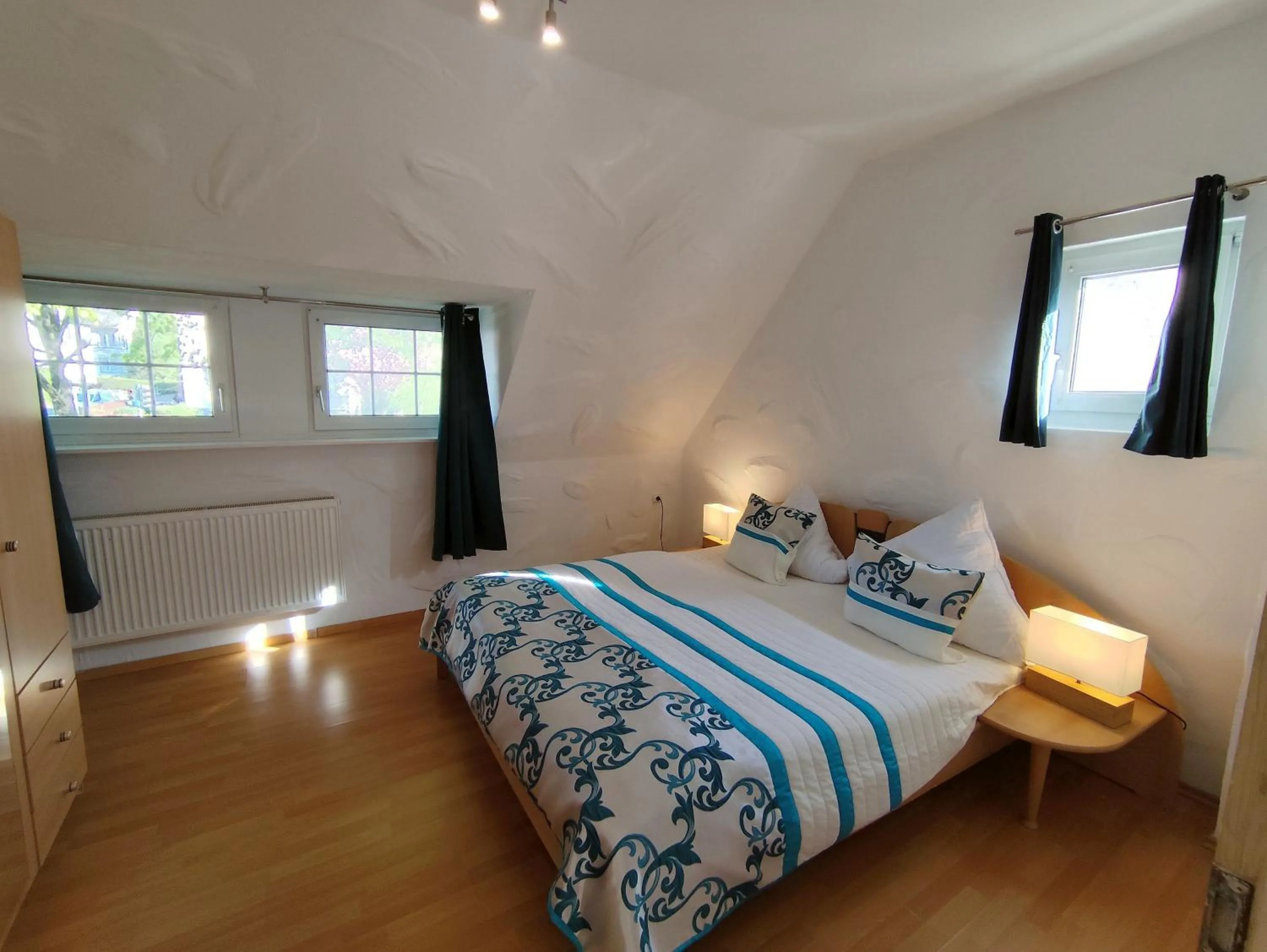 Bed in City Ferienhaus Vulkaneifel