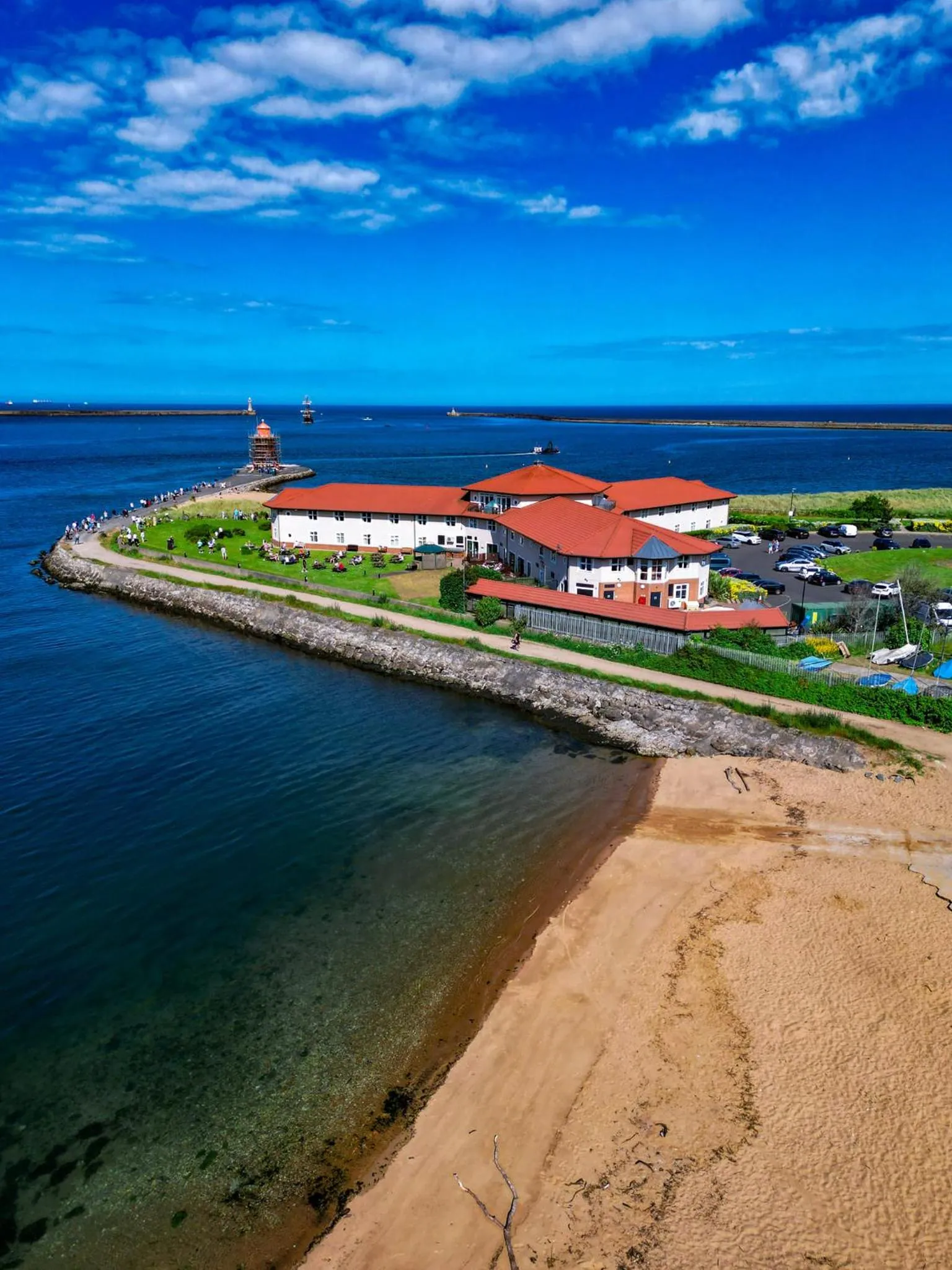 Property building in The Little Haven Hotel On The Beach