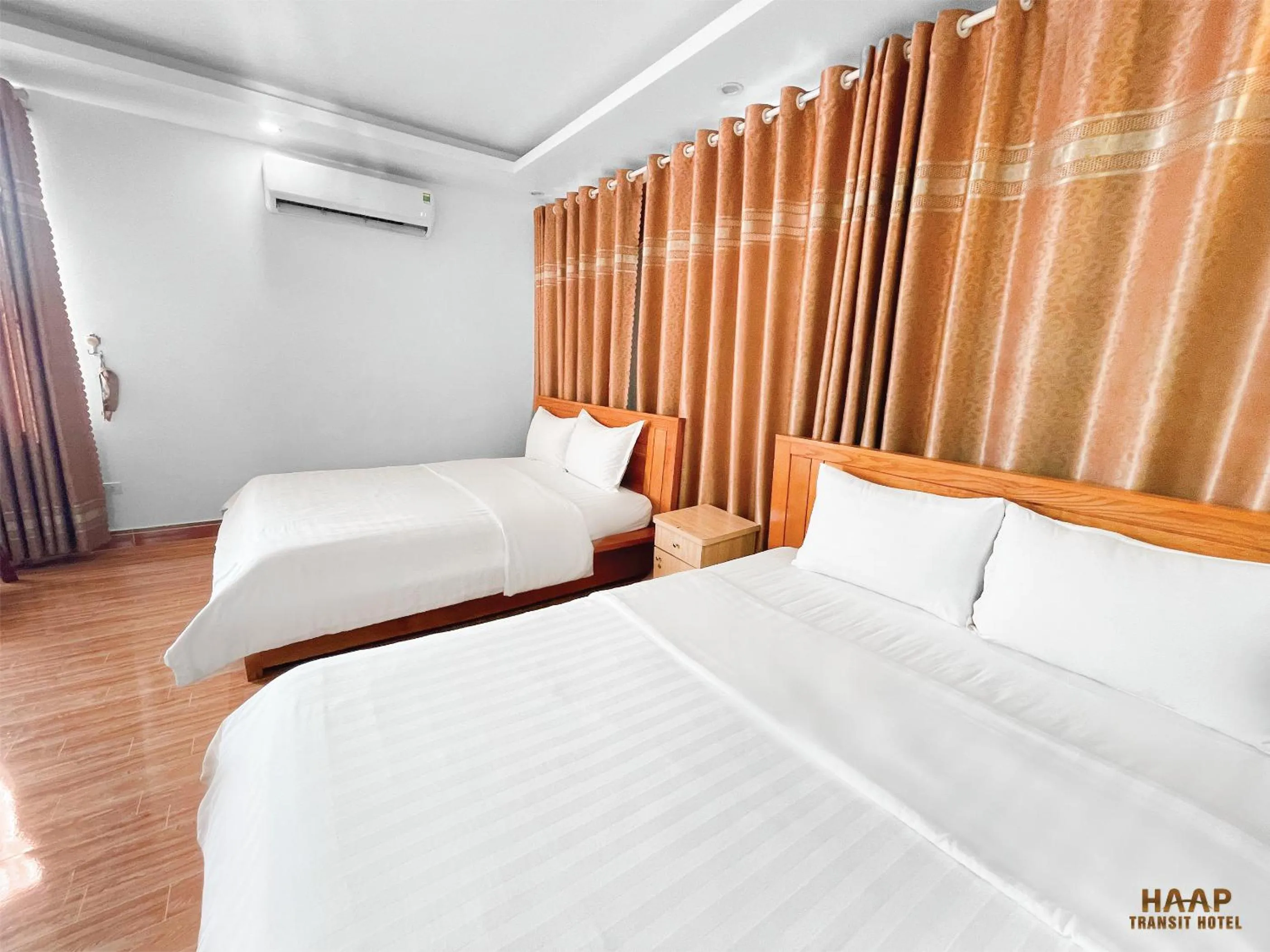 Bed in HAAP Transit Hotel