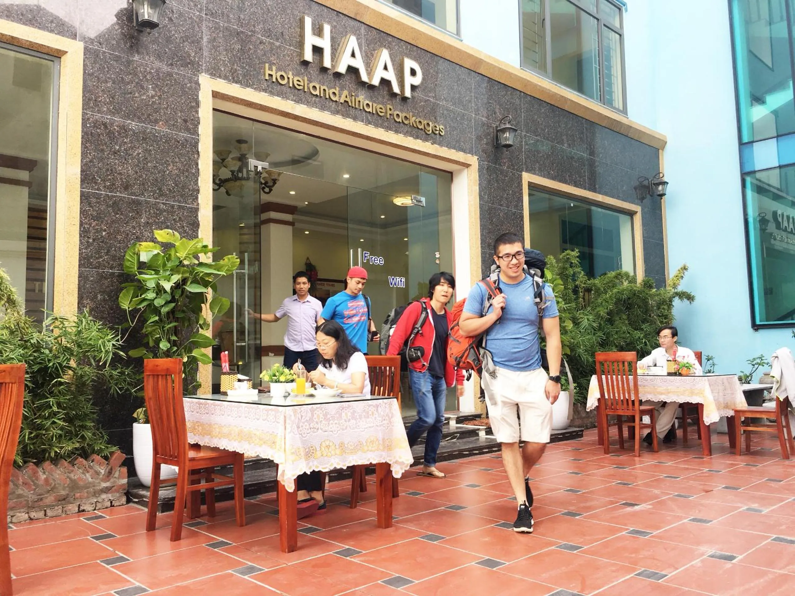 BBQ facilities in HAAP Transit Hotel