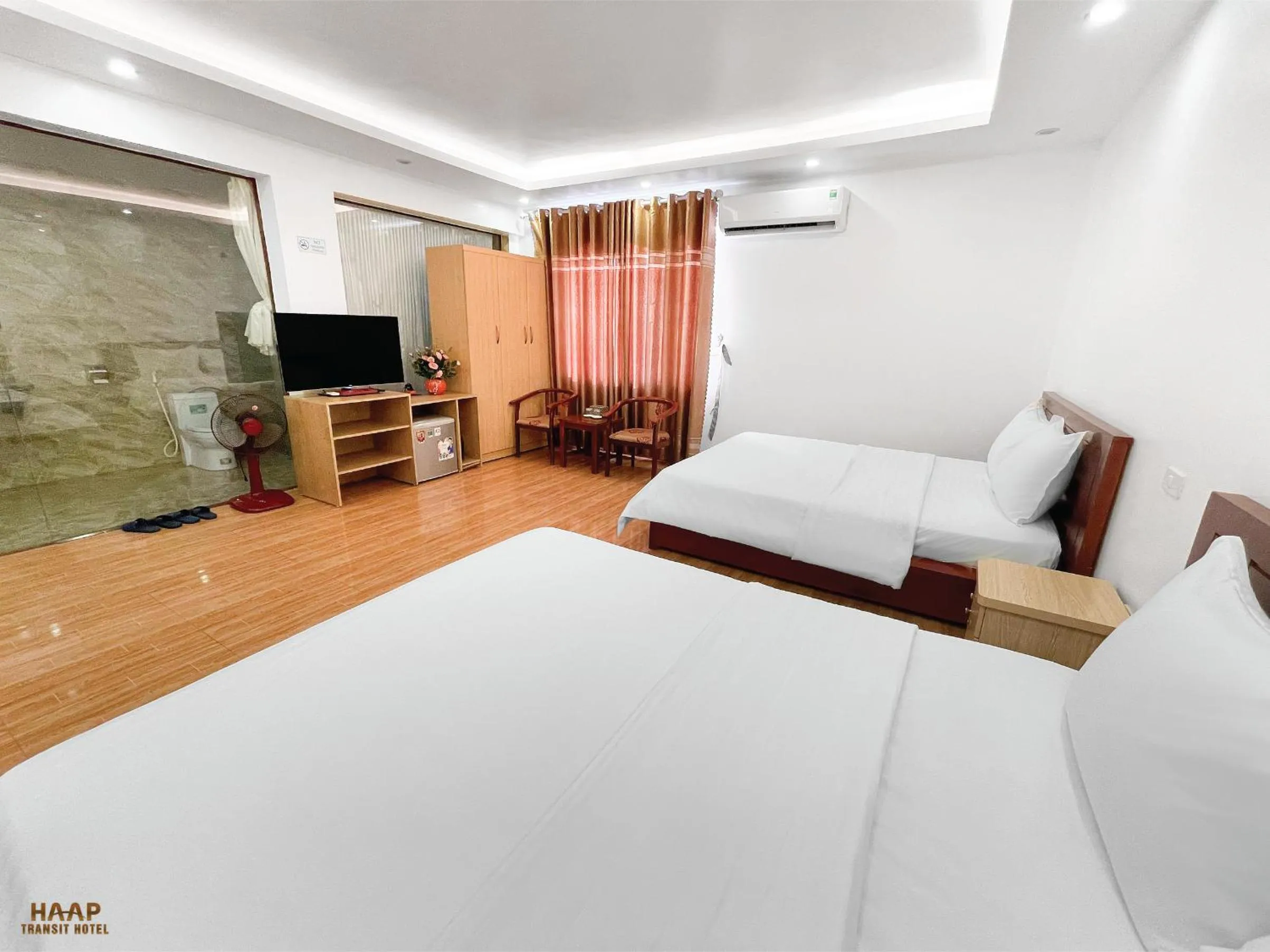 Bed in HAAP Transit Hotel