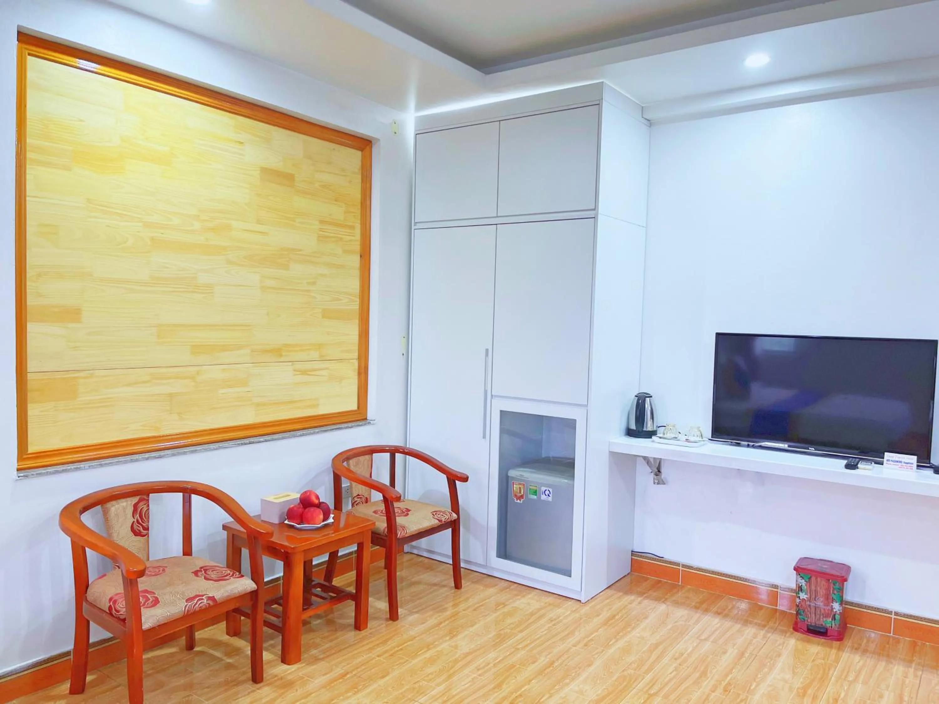 Seating area in HAAP Transit Hotel