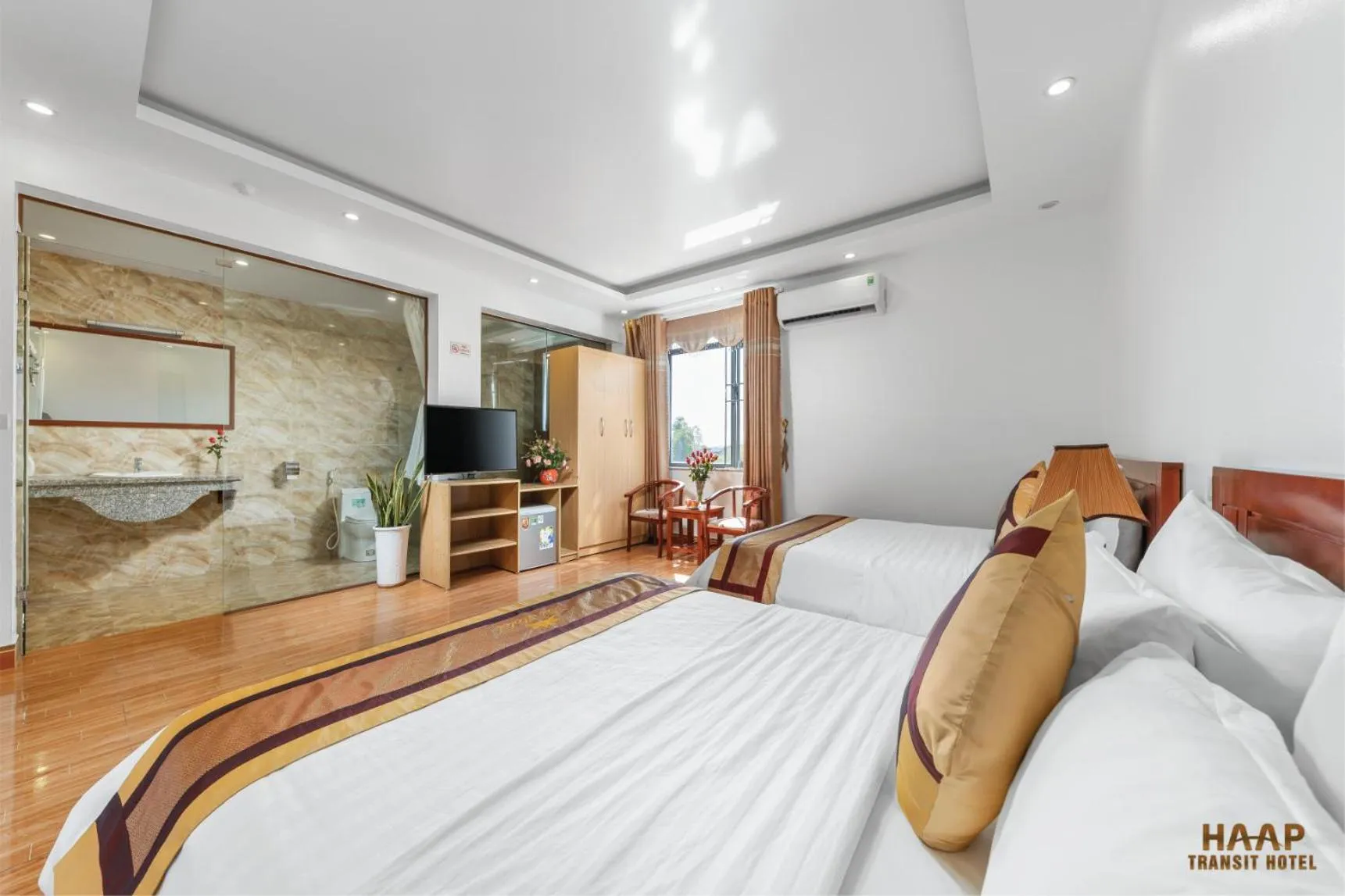 Bed in HAAP Transit Hotel