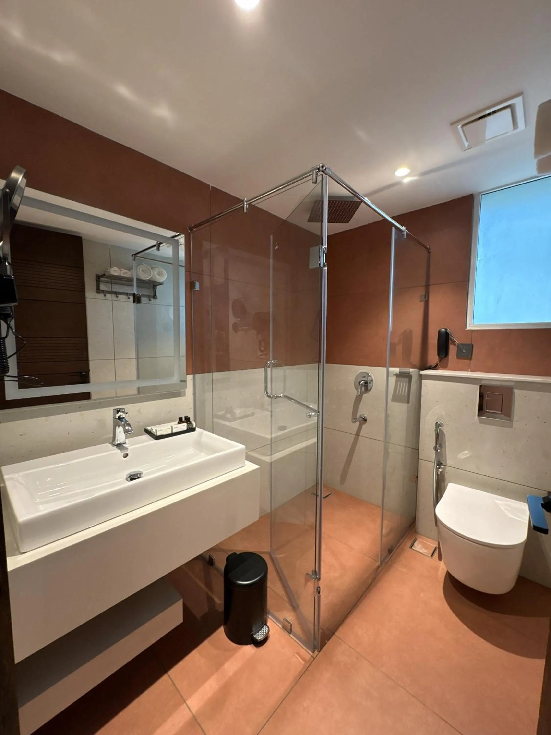 Shower in Zipp Hotel Rosalba