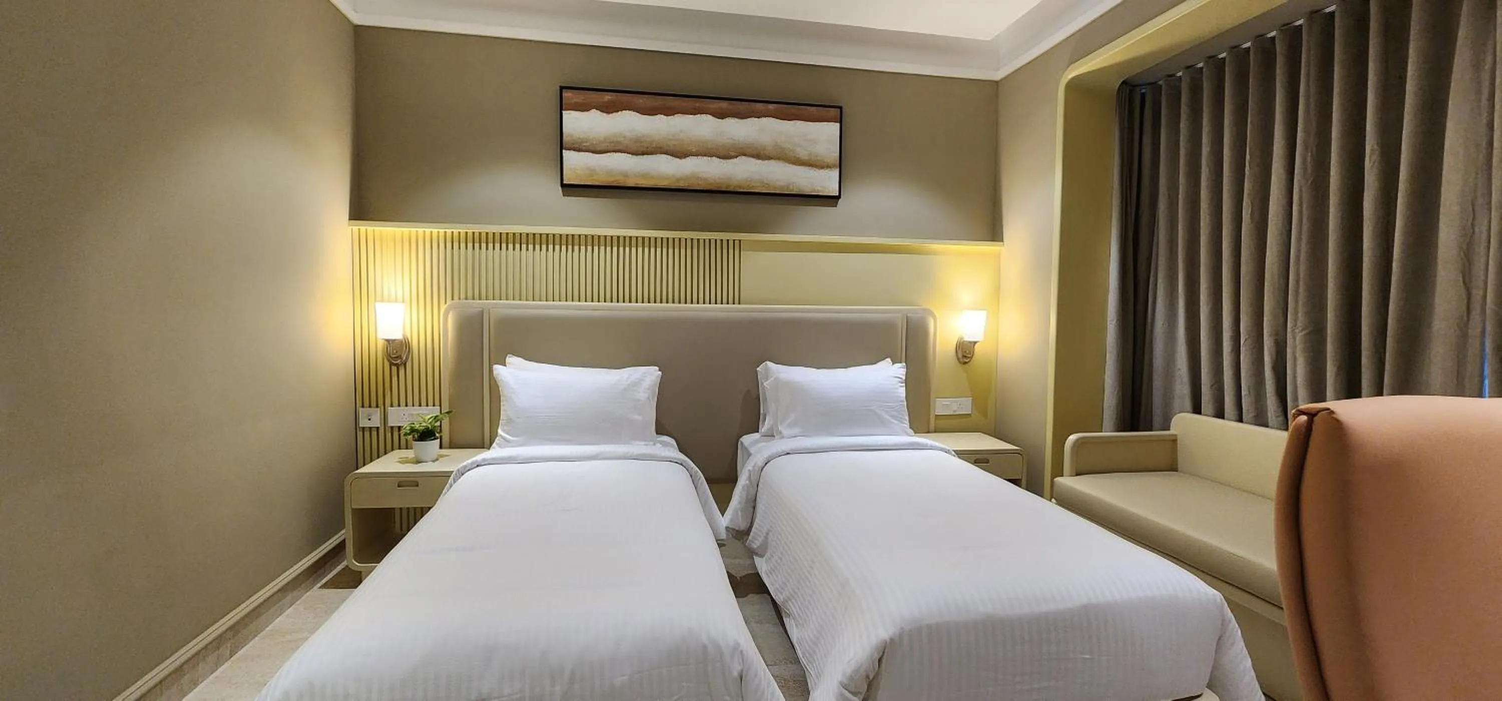 Bed in Zipp Hotel Rosalba