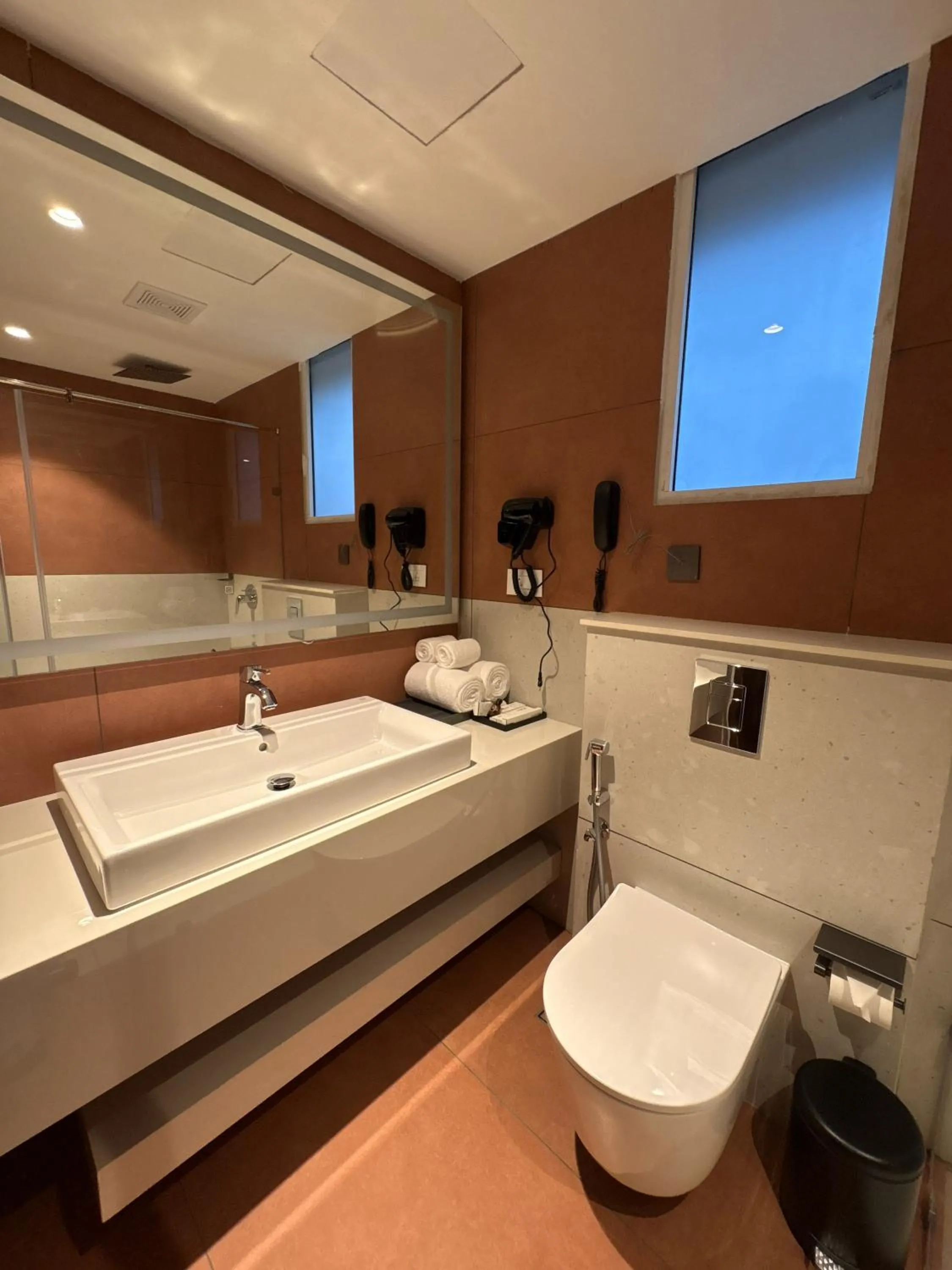 Toilet in Zipp Hotel Rosalba
