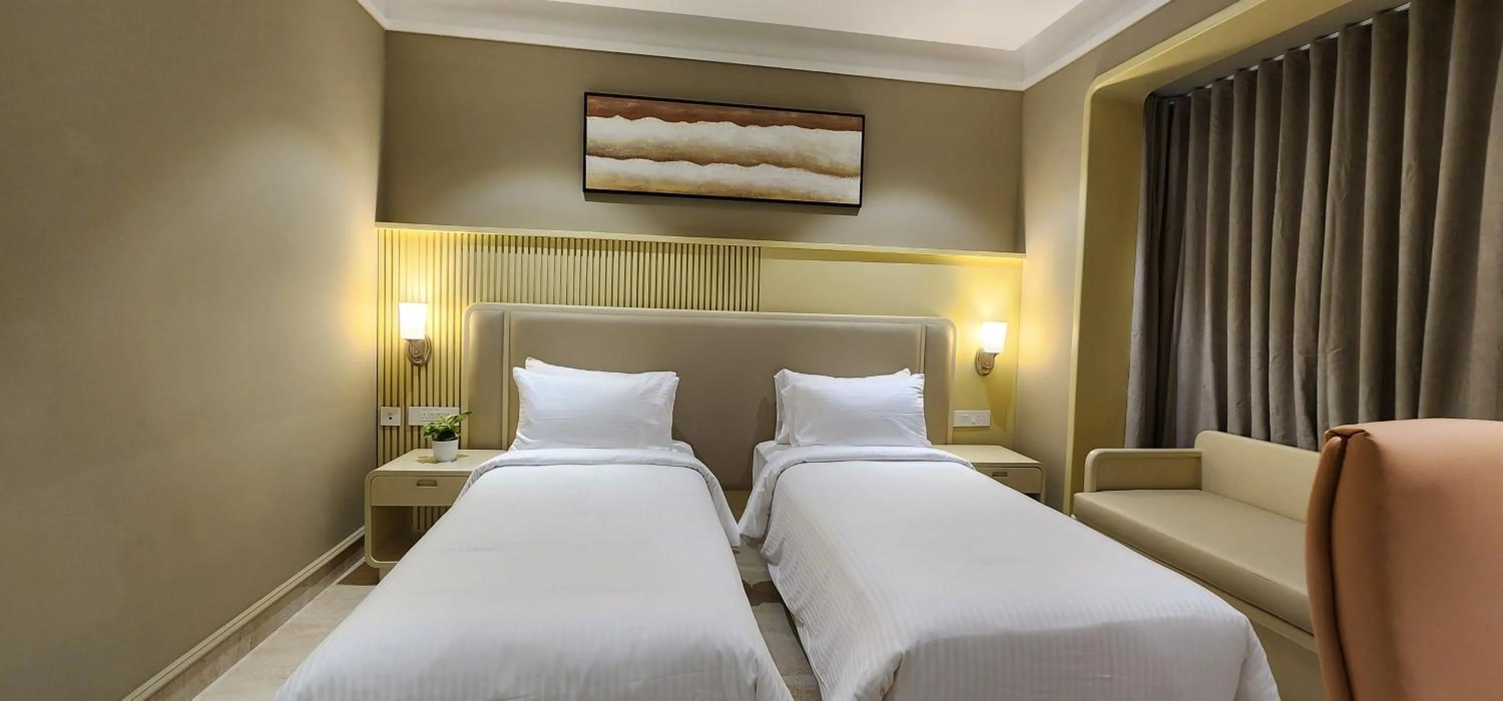 Bed in Zipp Hotel Rosalba
