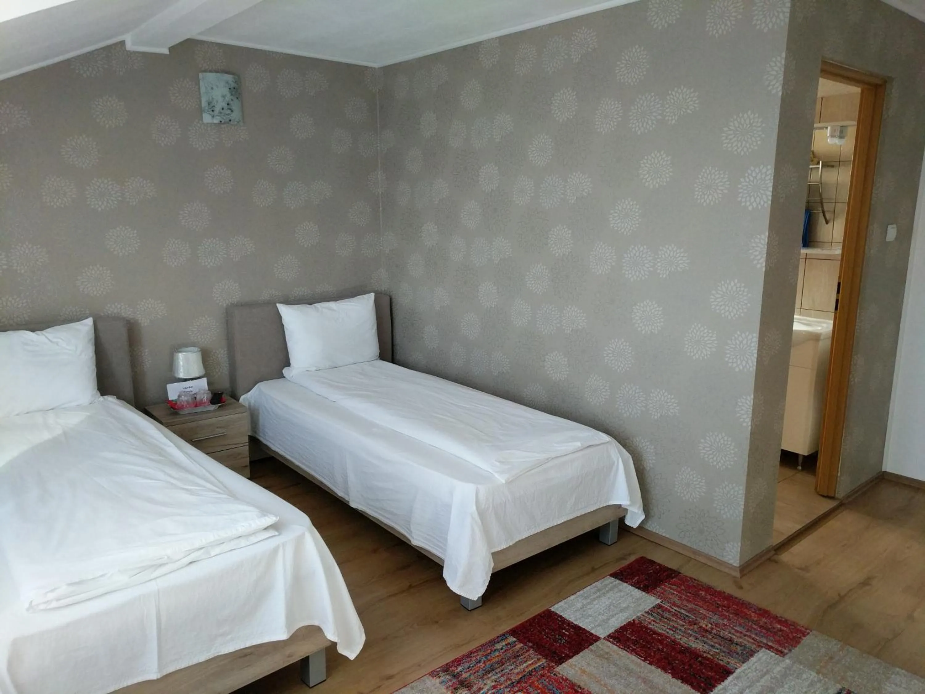 Bed in Pensiunea Vladut Timisoara