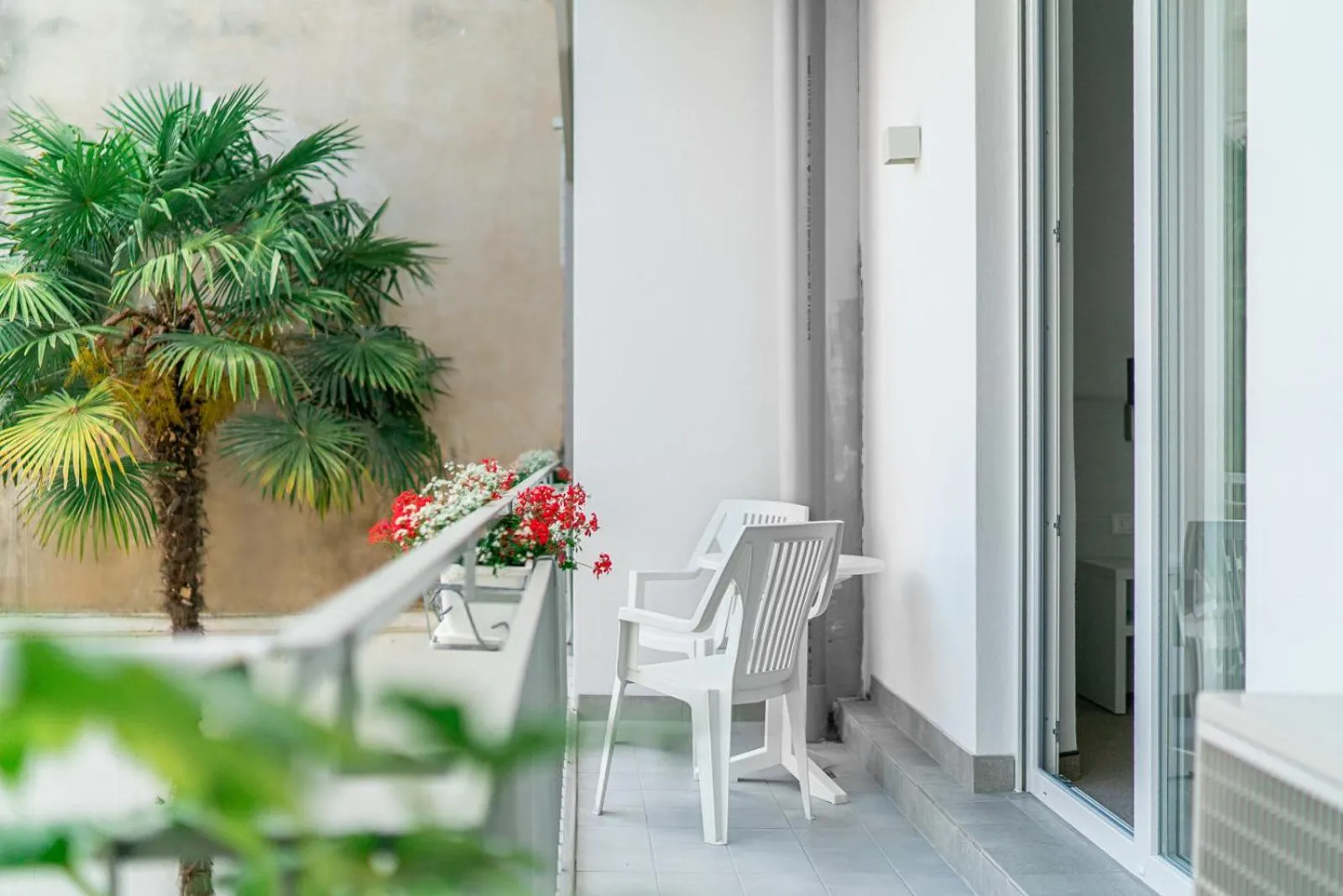 Balcony/Terrace in Hotel Centrale