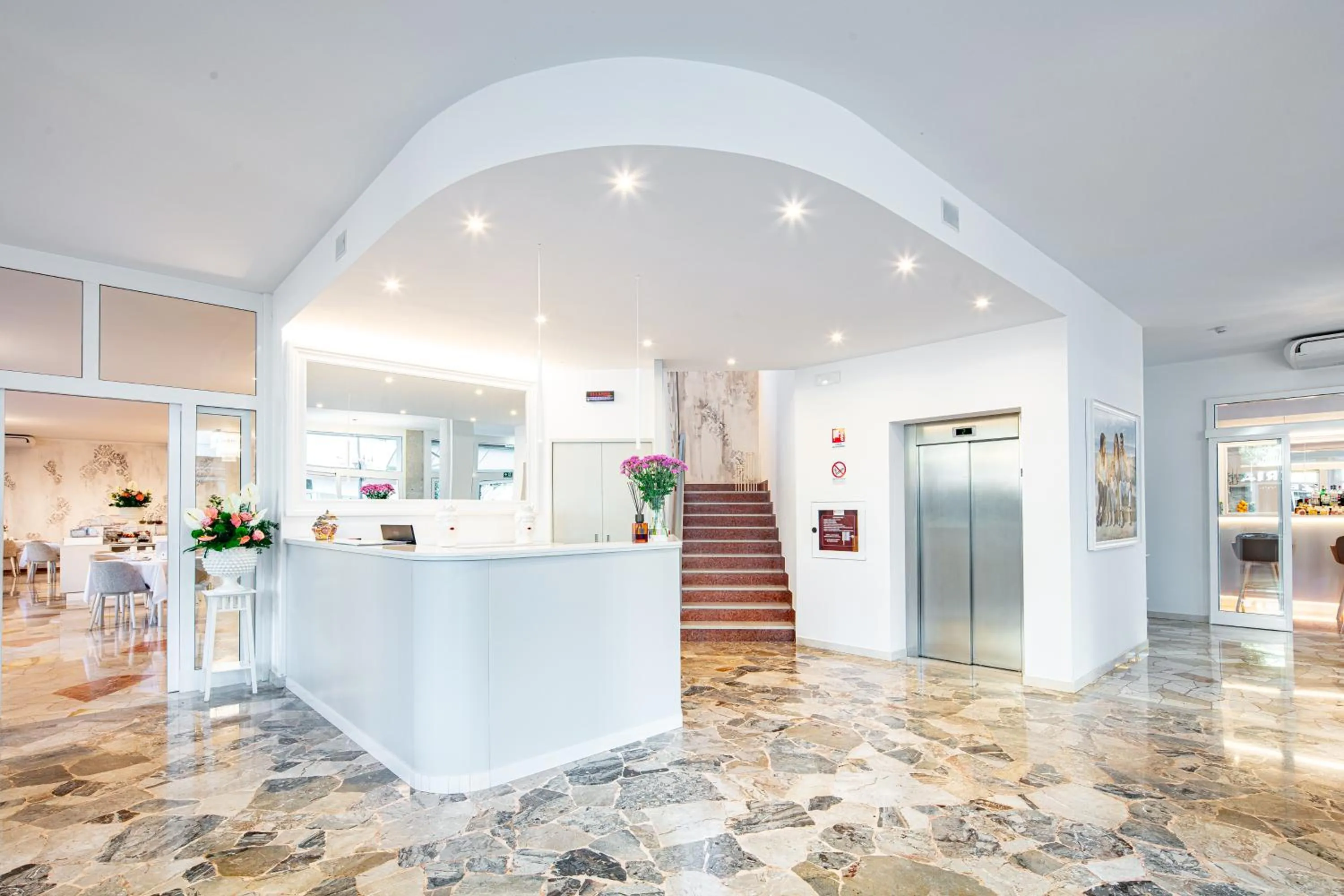 Lobby or reception in Hotel Centrale