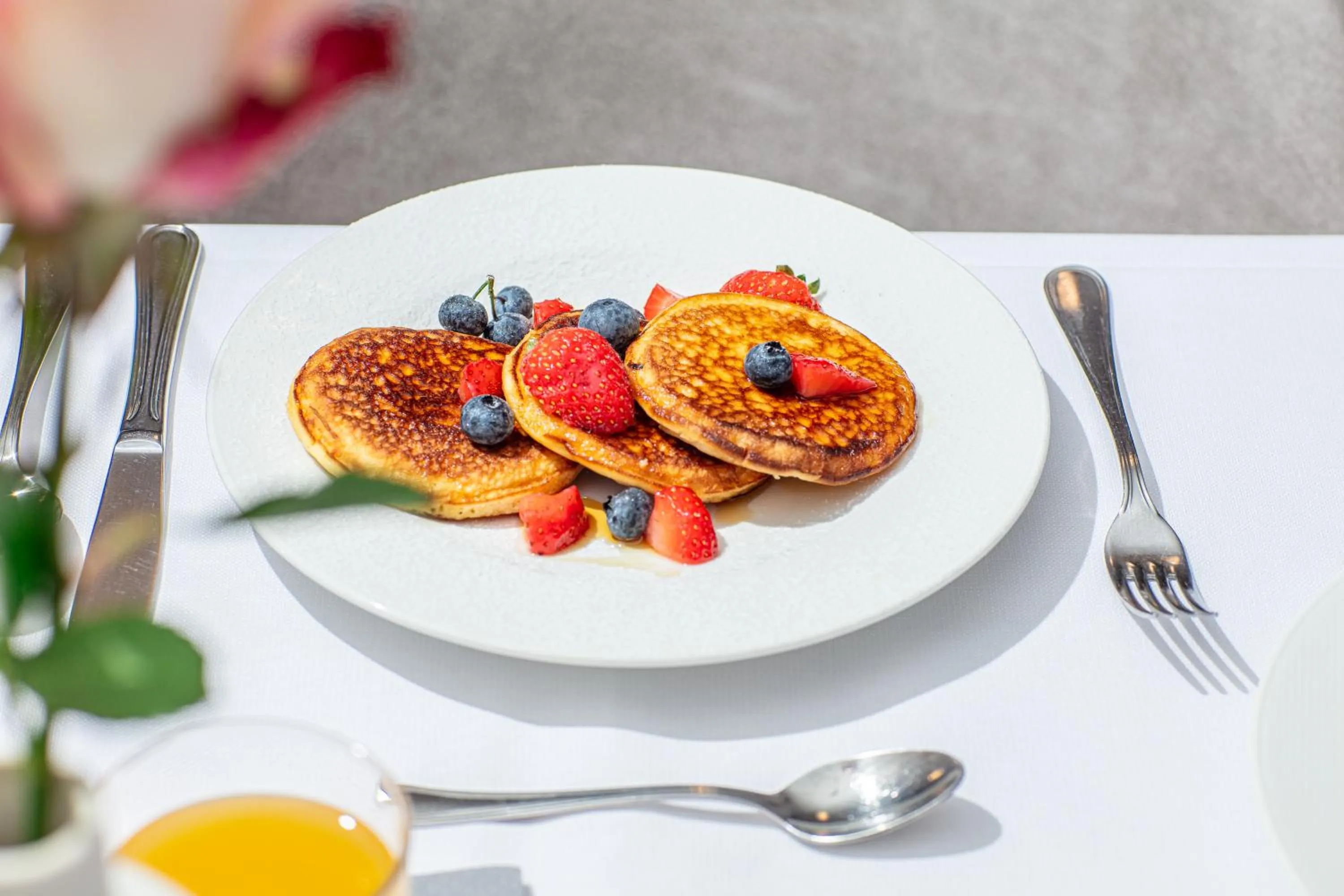 Continental breakfast in Hotel Centrale