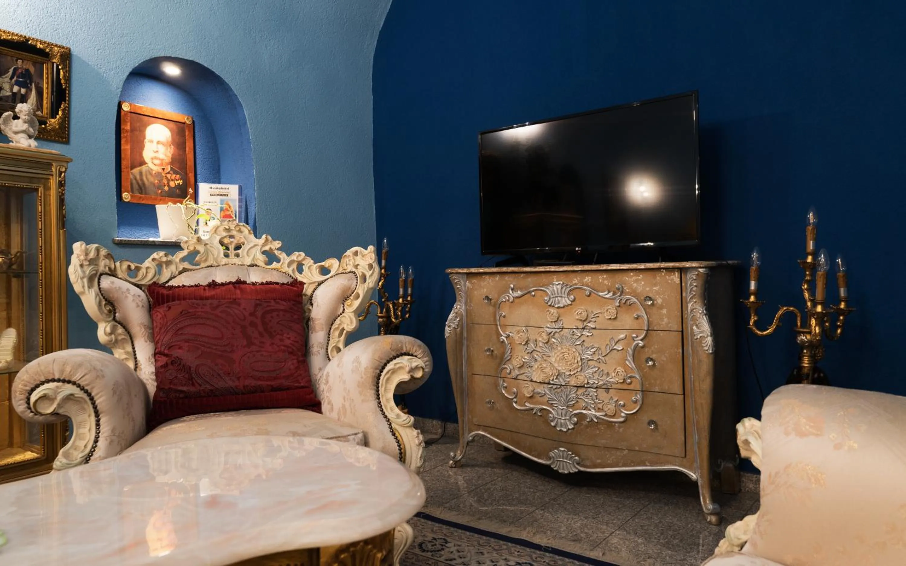 Seating area in Hotel Garni Daniela Urich