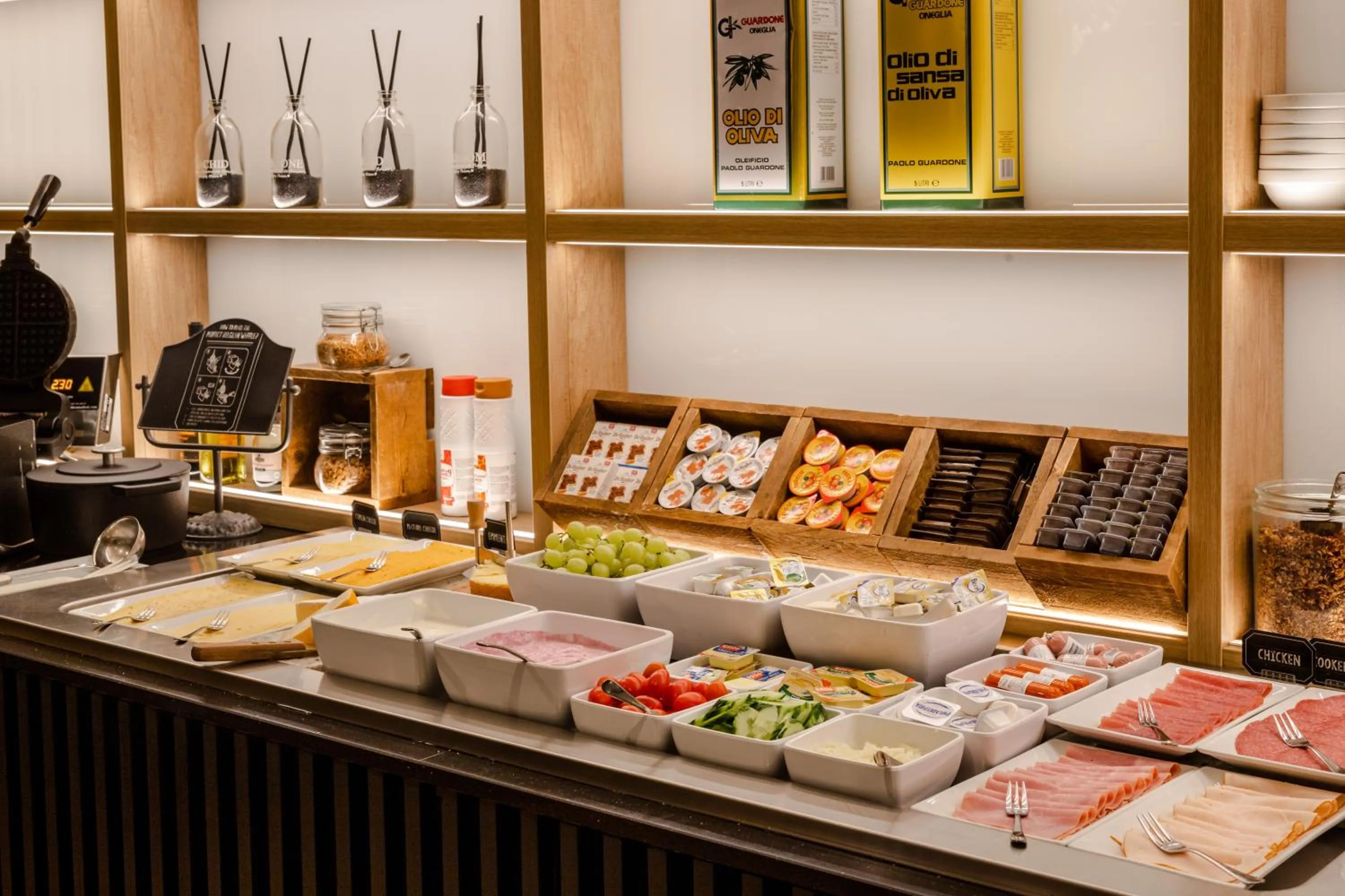 American breakfast in Shanghai Hotel Holland