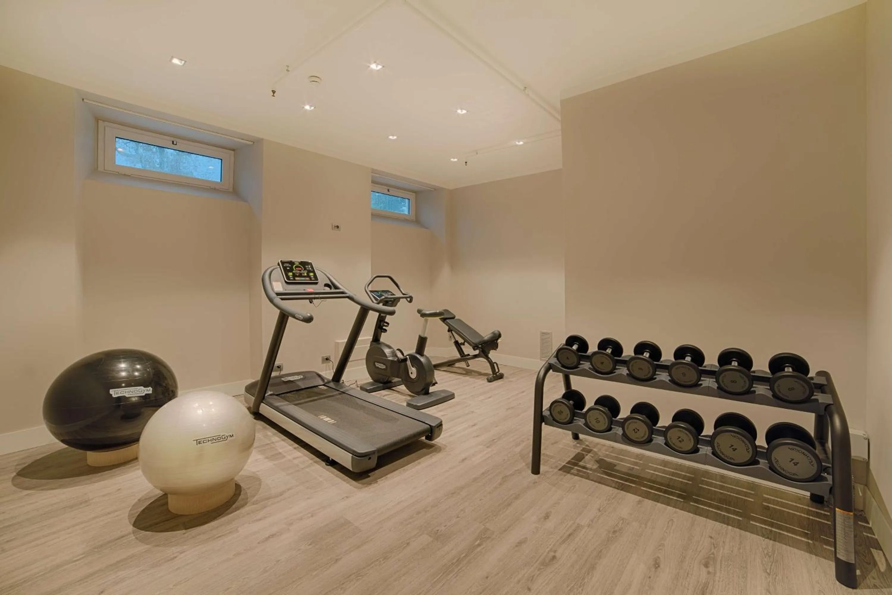 Fitness centre/facilities in NH Collection Palazzo Cinquecento