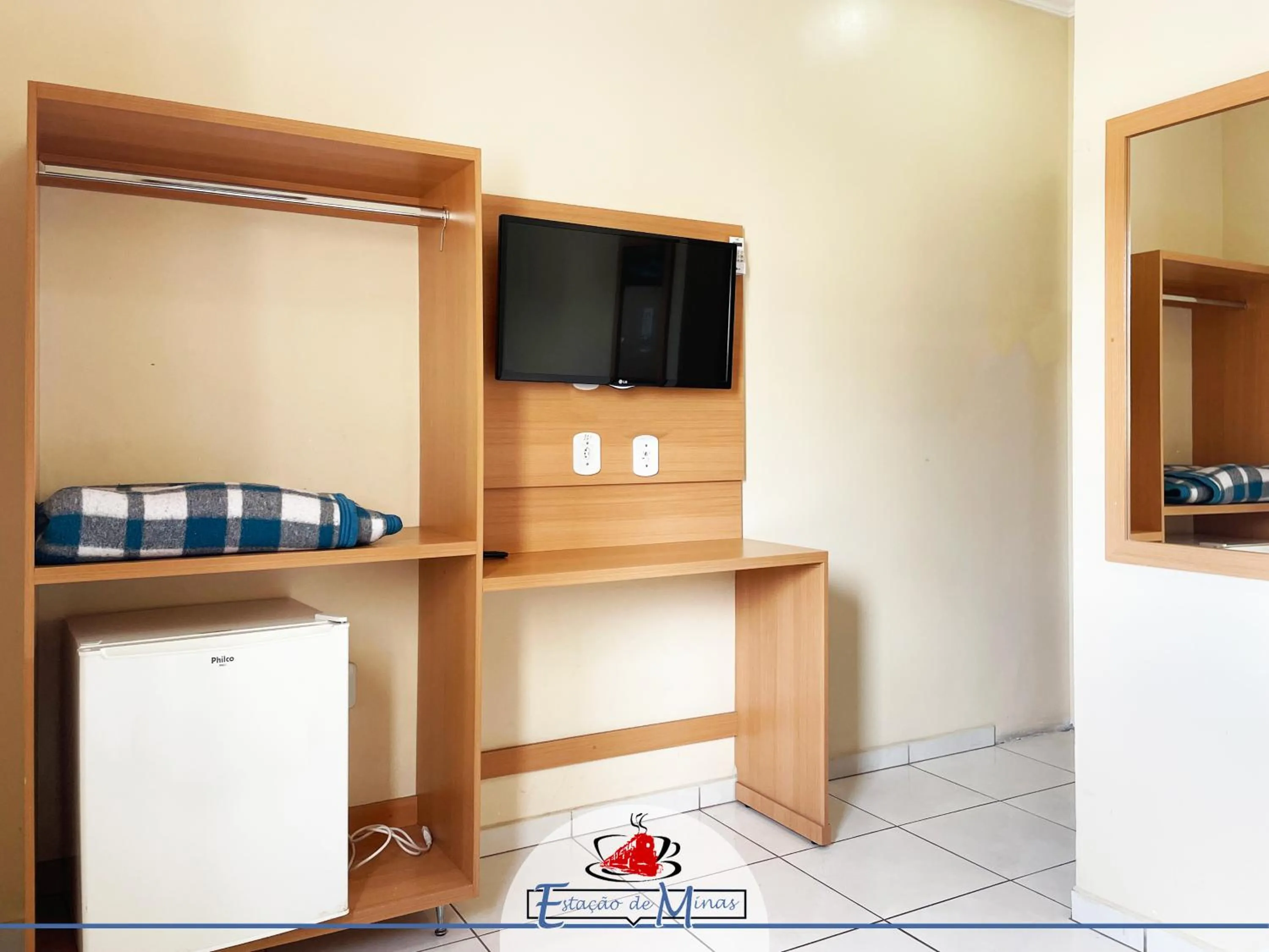 Bedroom in Hotel Estação de Minas