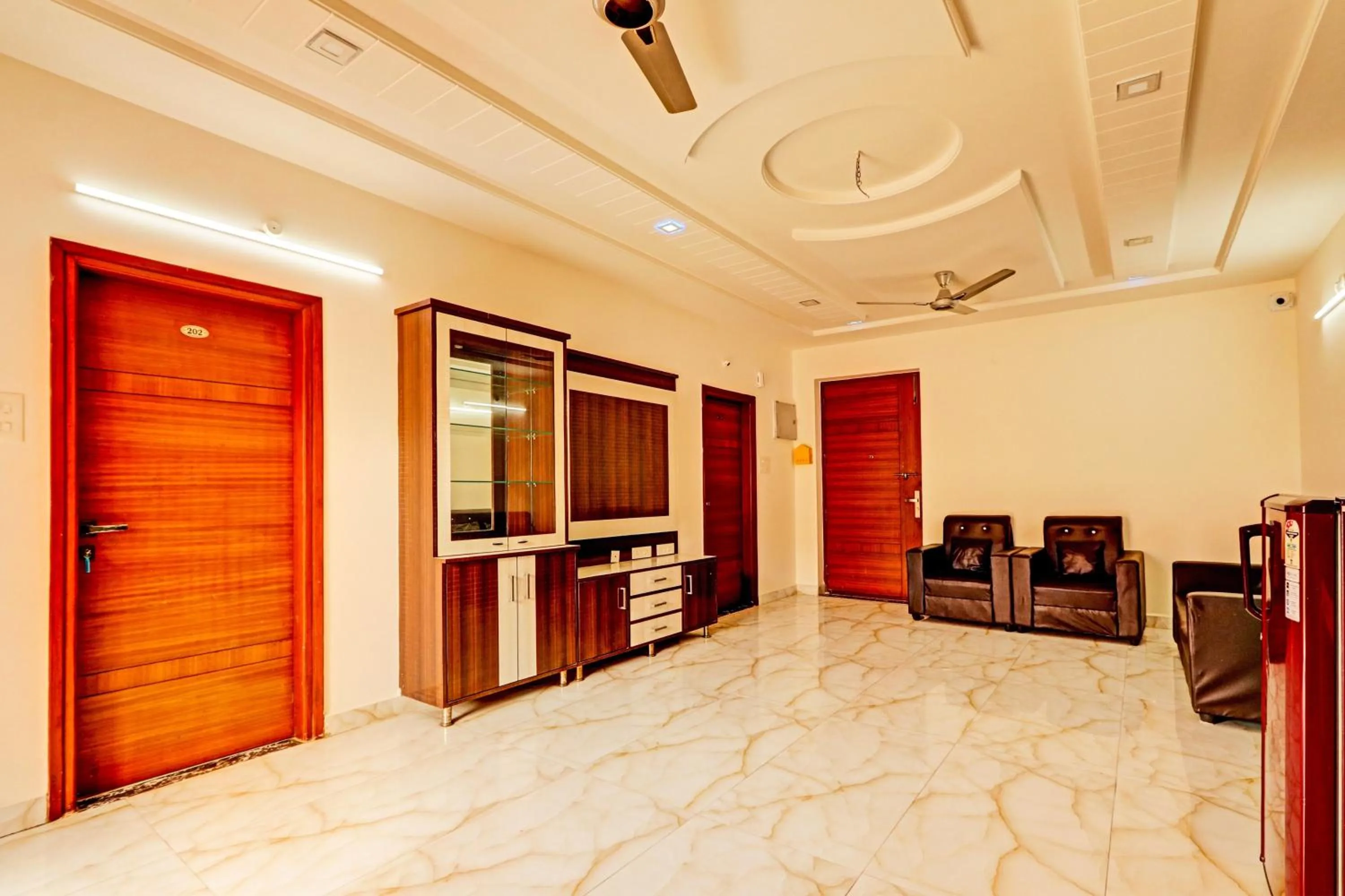 Lobby or reception in Super Collection O Q Suites Madhapur