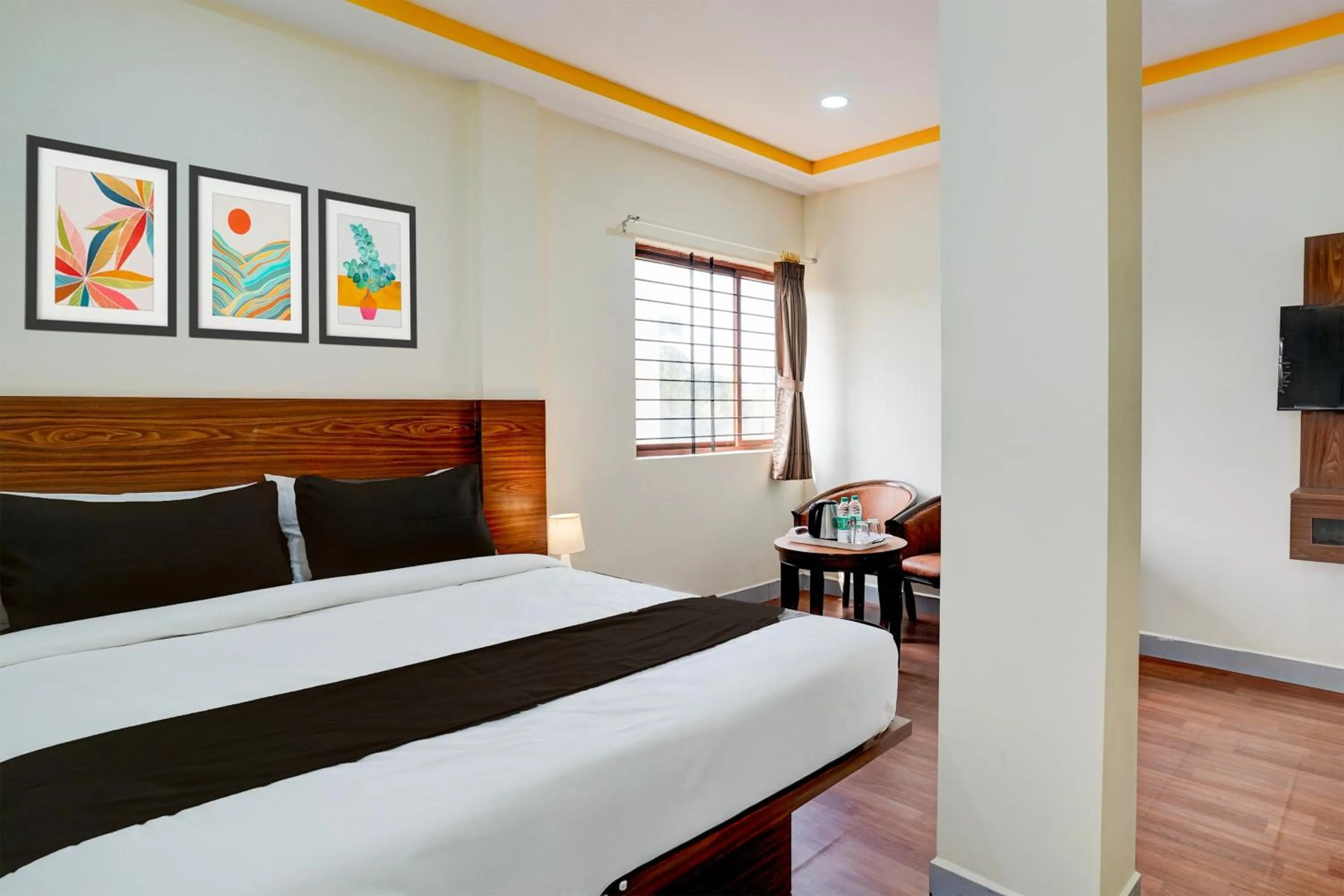 Bedroom in Hotel O By OYO Shiva's Inn