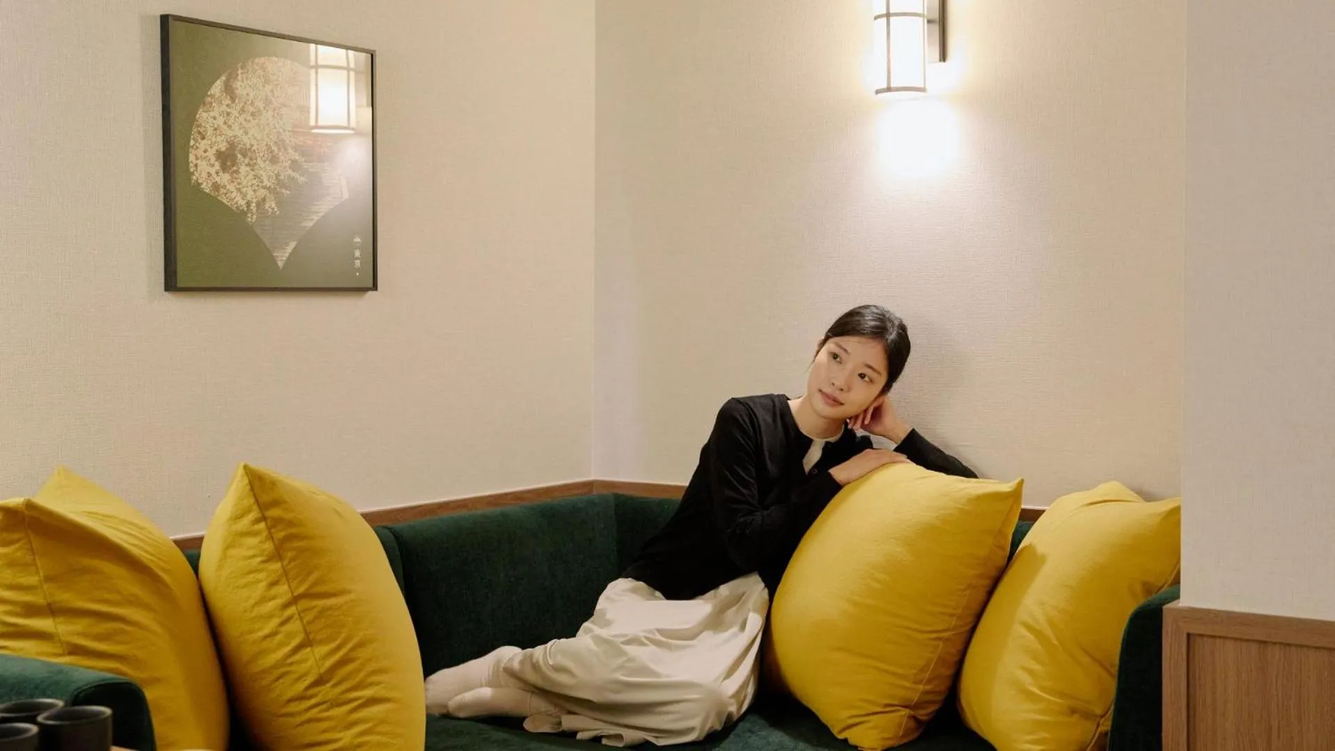 Seating area in Stay Passport Tokyo Ryokan Seoul Sadang