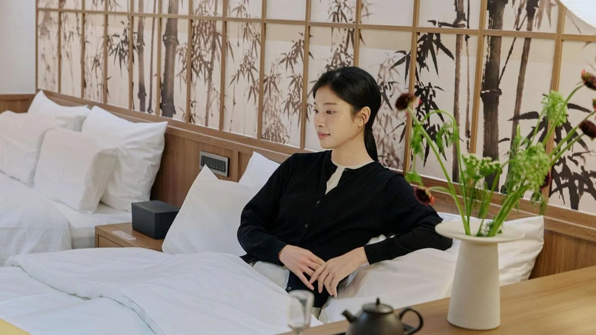Bed in Stay Passport Tokyo Ryokan Seoul Sadang