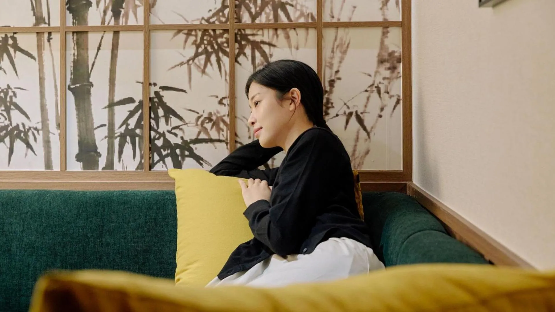 Seating area in Stay Passport Tokyo Ryokan Seoul Sadang