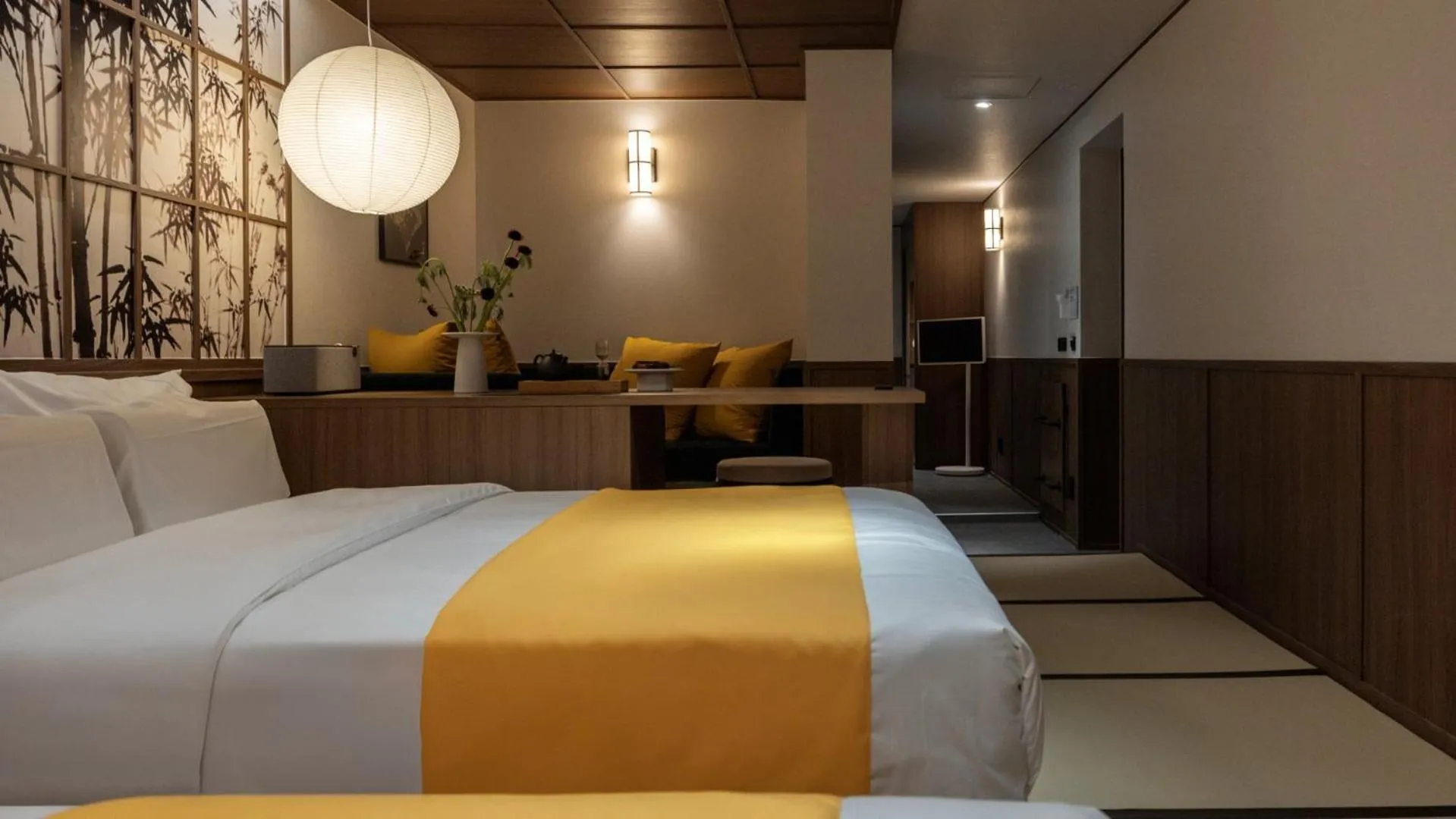 Bed in Stay Passport Tokyo Ryokan Seoul Sadang