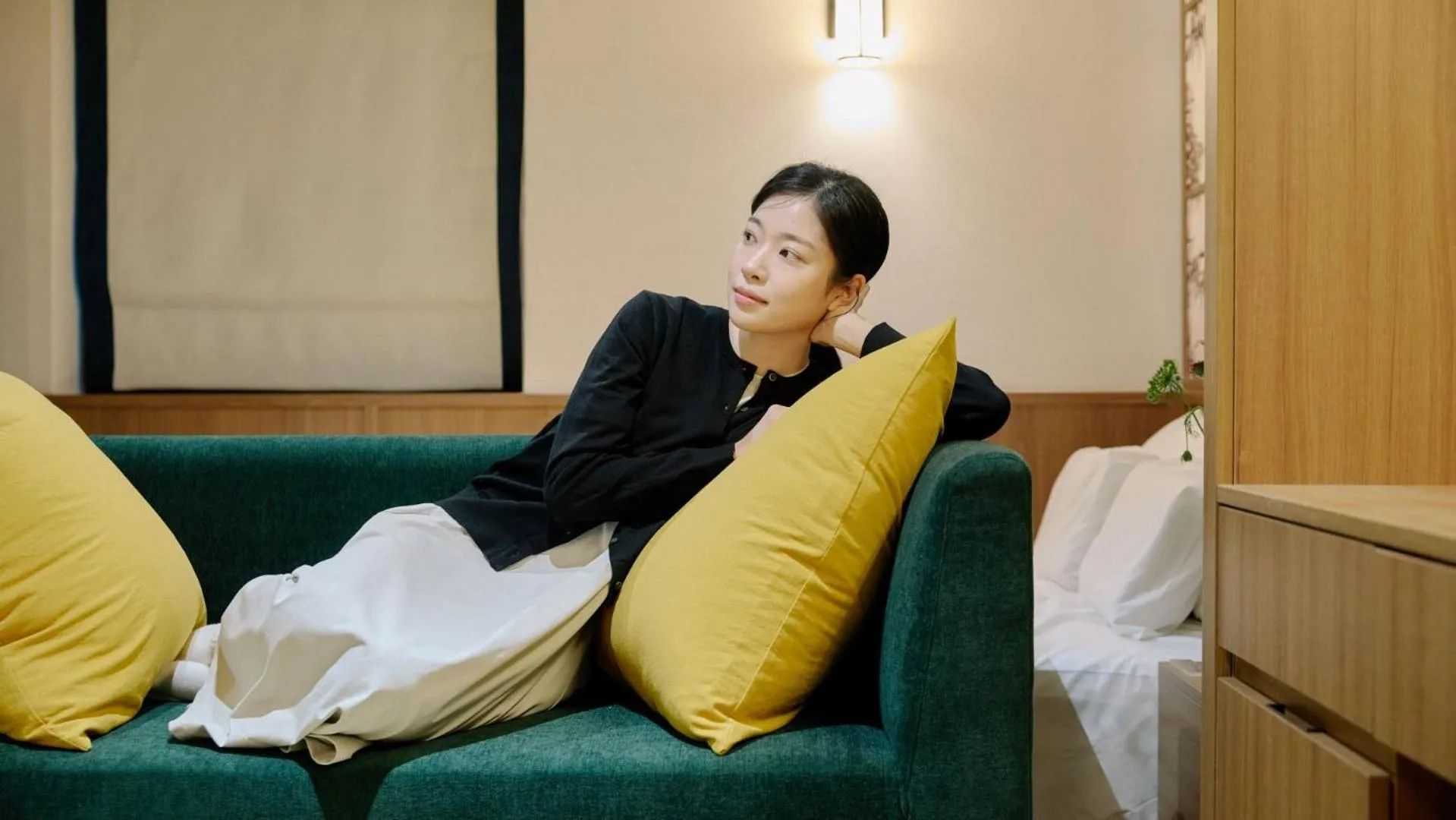 Seating area in Stay Passport Tokyo Ryokan Seoul Sadang
