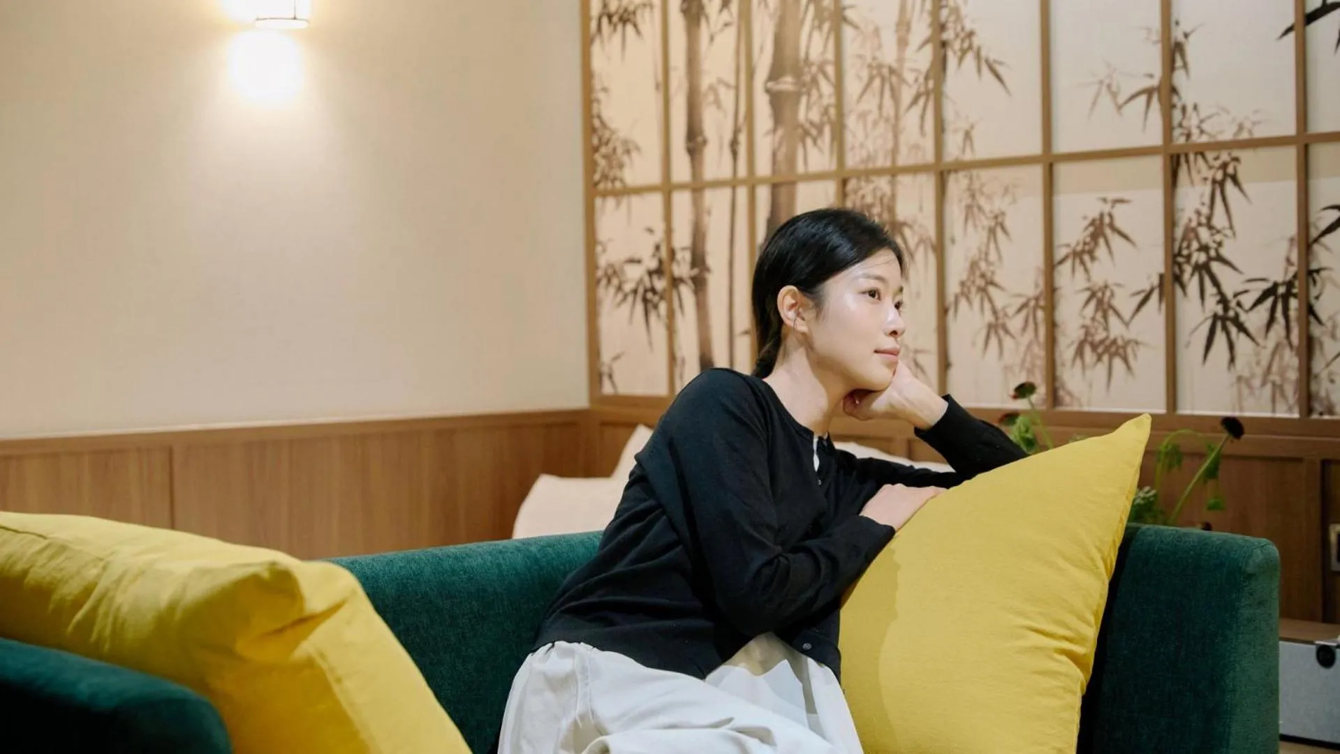 Seating area in Stay Passport Tokyo Ryokan Seoul Sadang