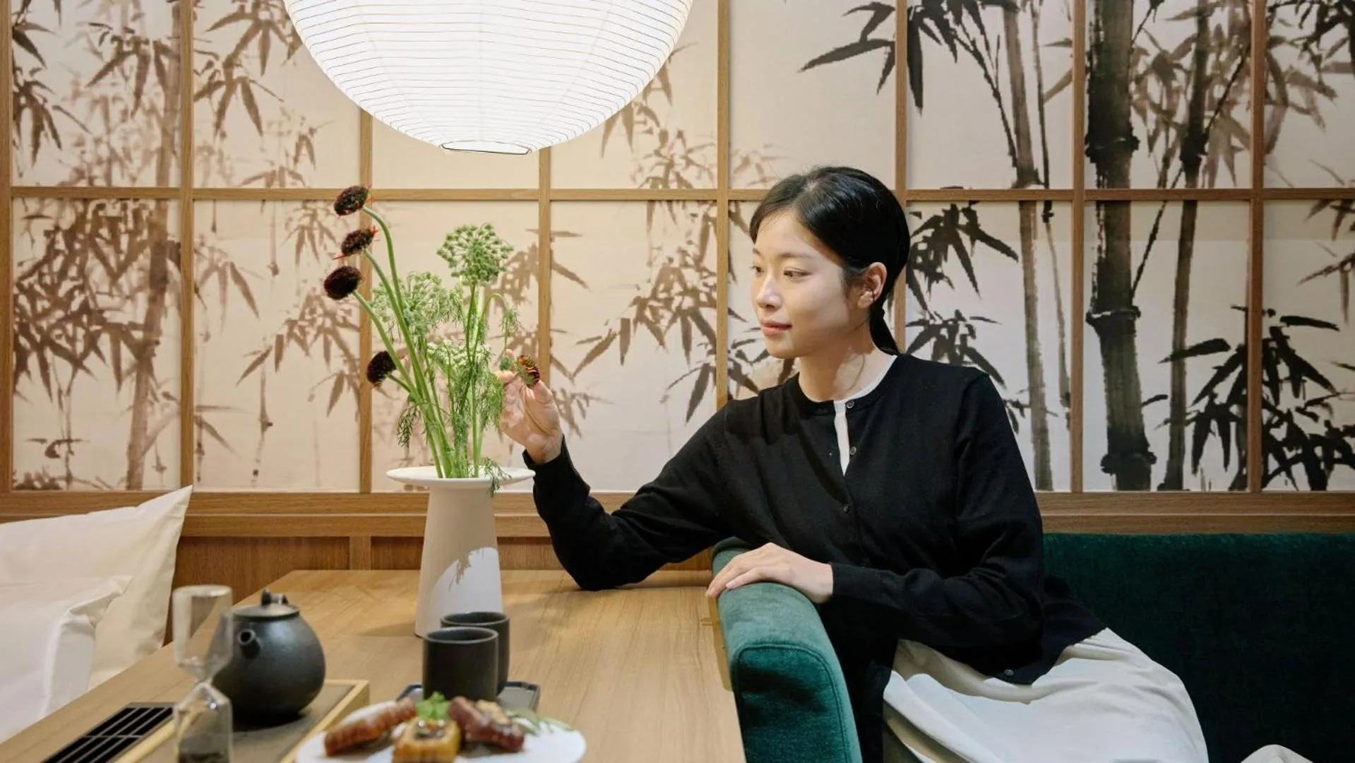 Seating area in Stay Passport Tokyo Ryokan Seoul Sadang
