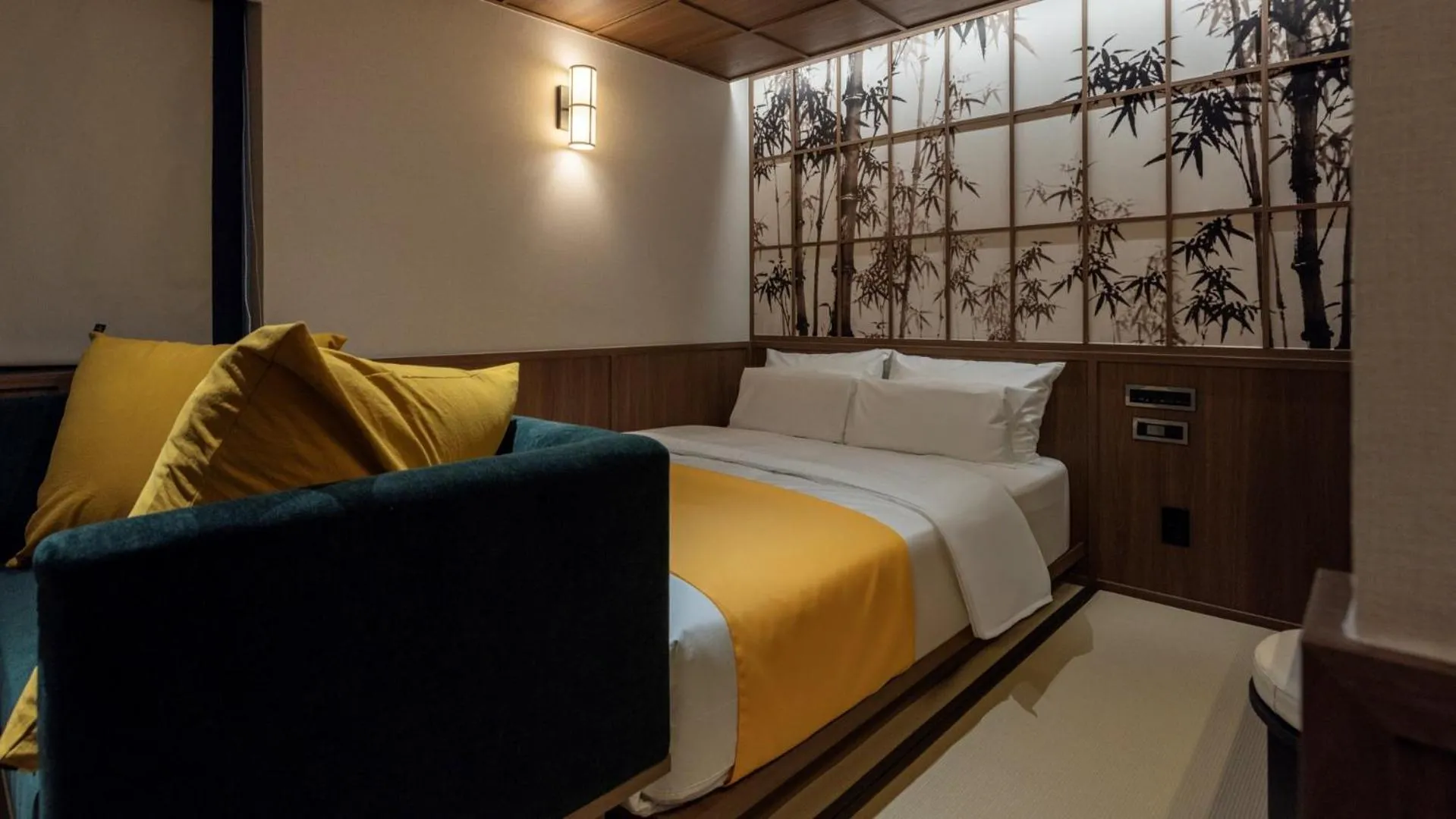 Bed in Stay Passport Tokyo Ryokan Seoul Sadang