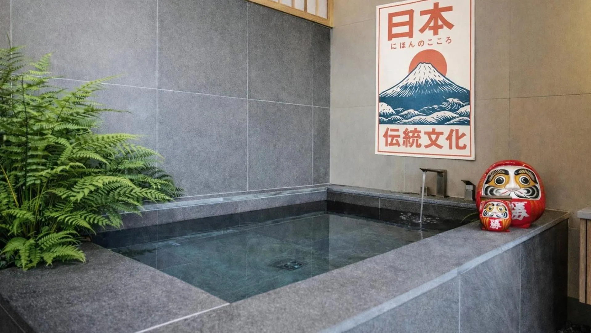 Hot Tub in Stay Passport Tokyo Ryokan Seoul Sadang