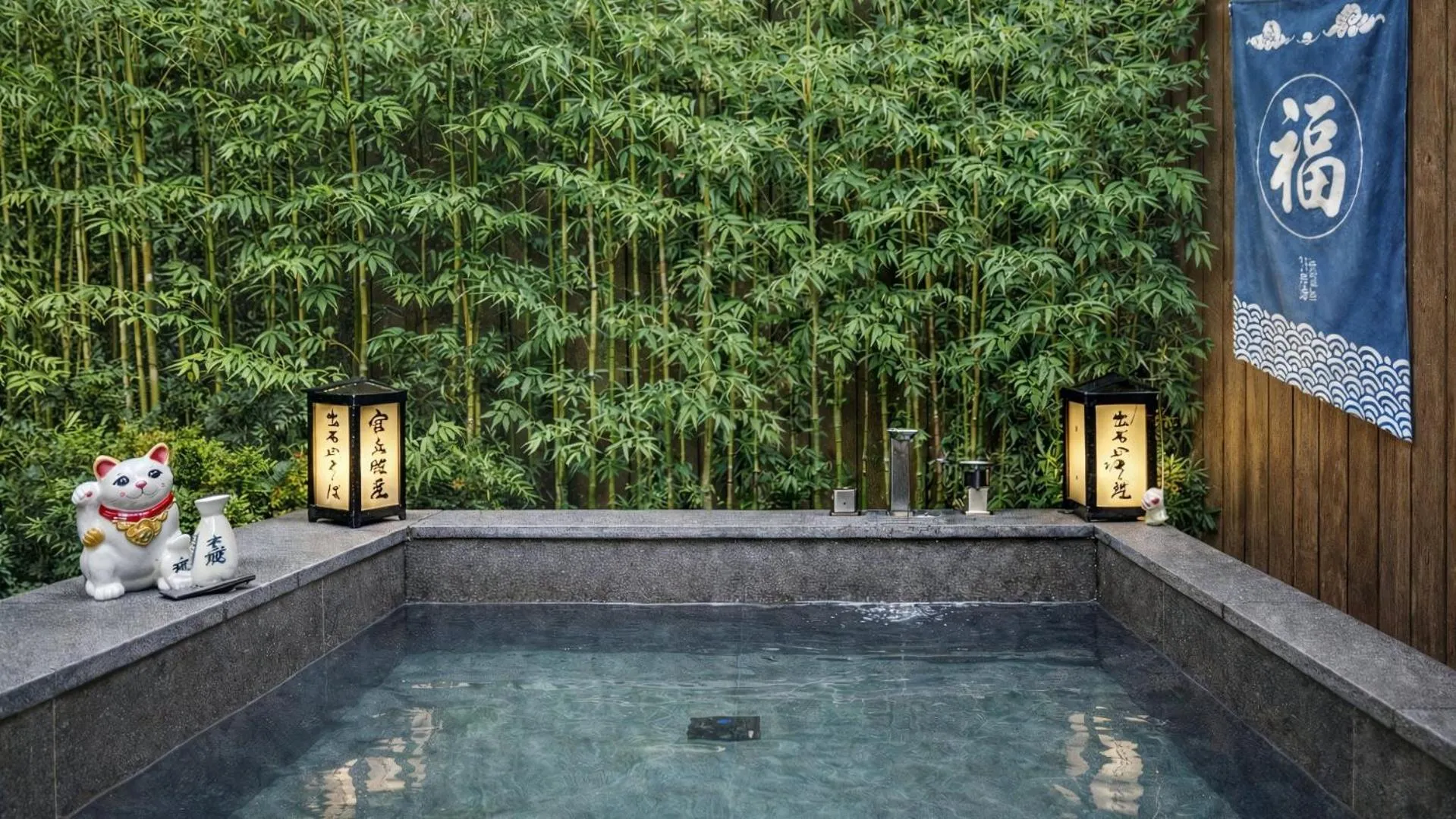 Hot Tub in Stay Passport Tokyo Ryokan Seoul Sadang