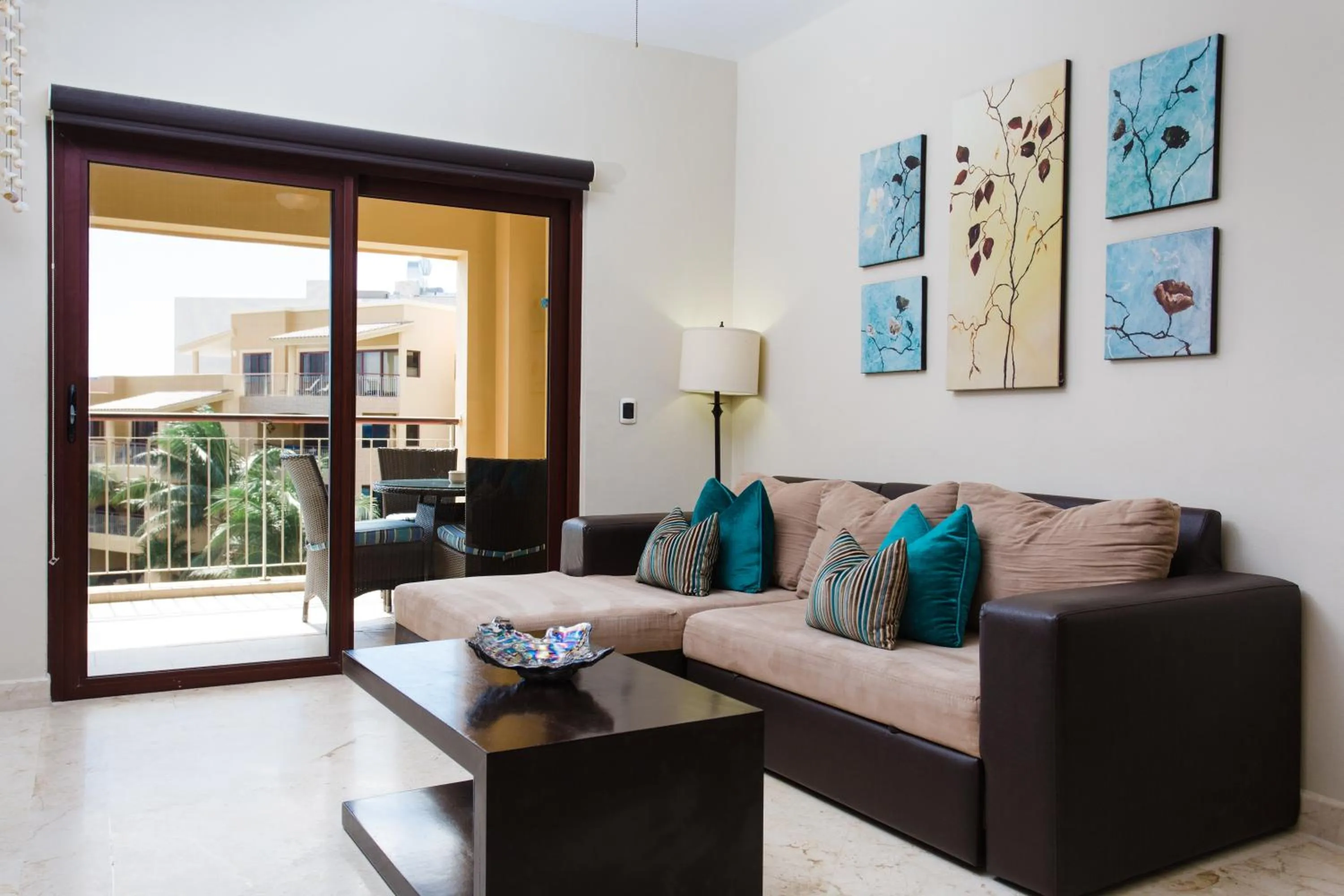 Living room in Oceanfront el Faro Surf 302