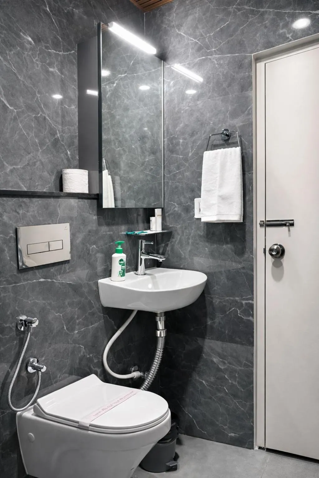 Toilet in Axon Corporate Stays Whitefield, Bengaluru
