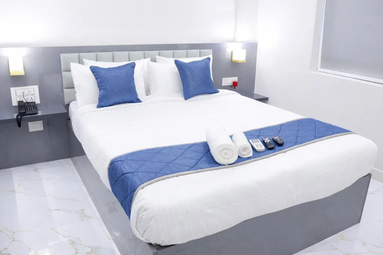Deluxe Queen Room in Axon Corporate Stays Whitefield, Bengaluru