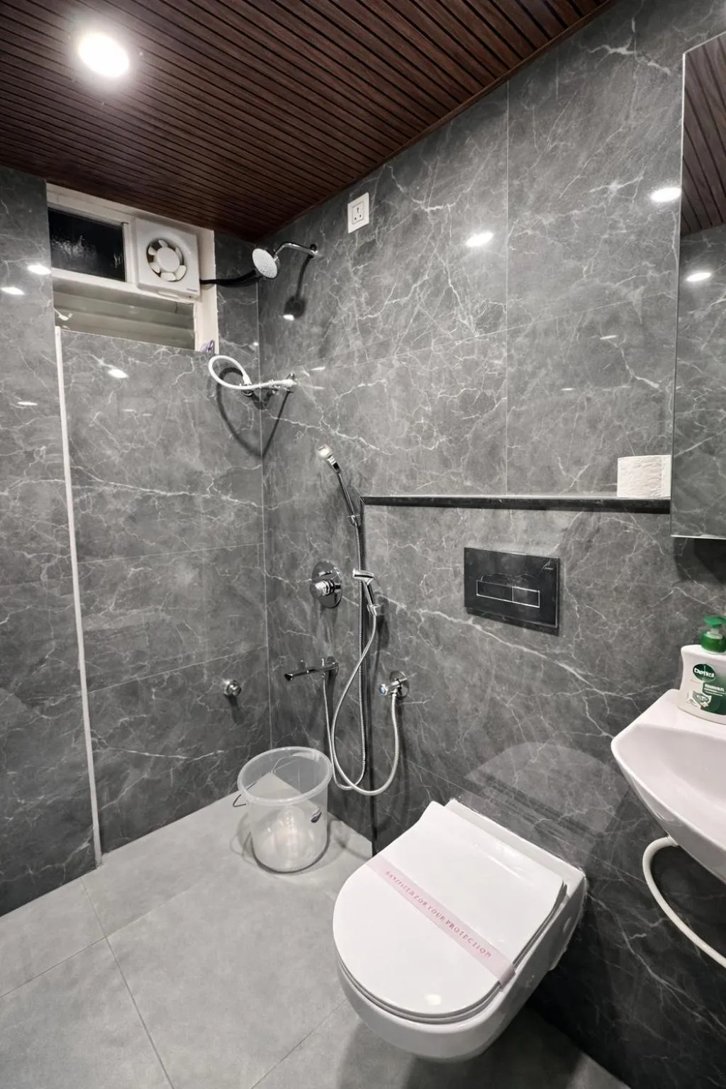 Shower in Axon Corporate Stays Whitefield, Bengaluru