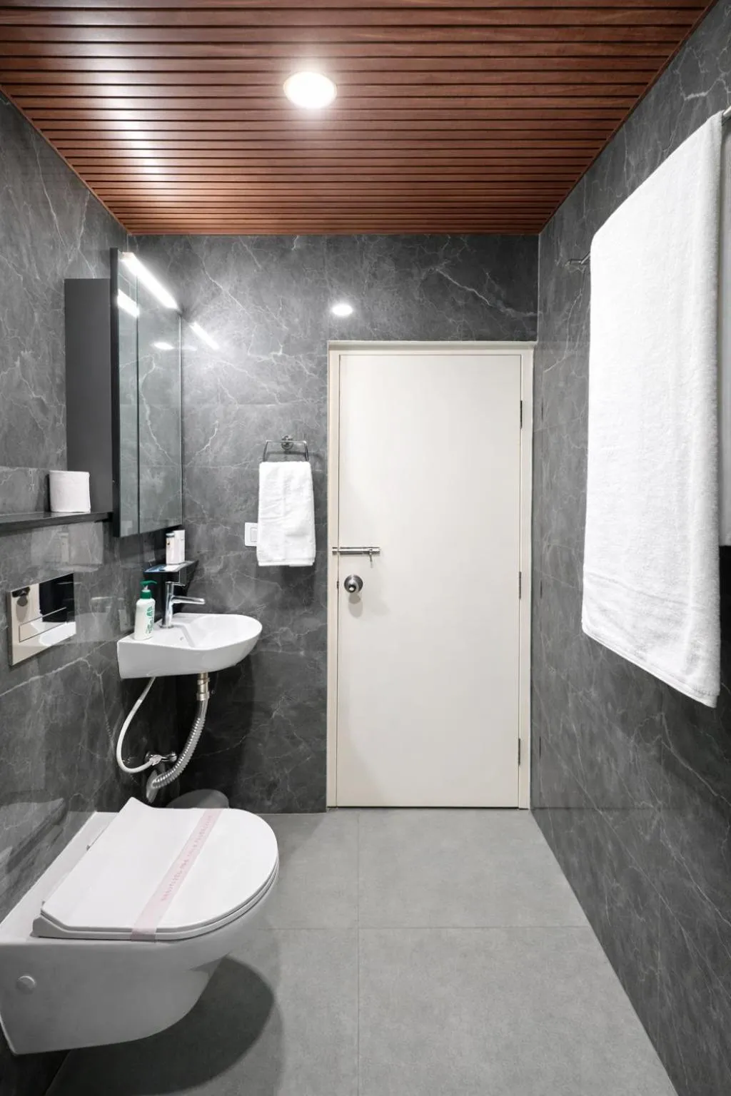 Bathroom in Axon Corporate Stays Whitefield, Bengaluru