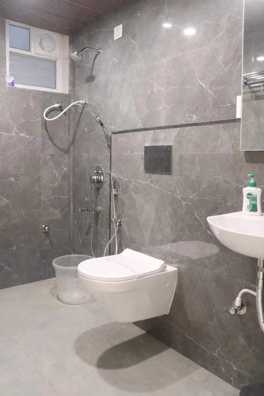 Shower in Axon Corporate Stays Whitefield, Bengaluru