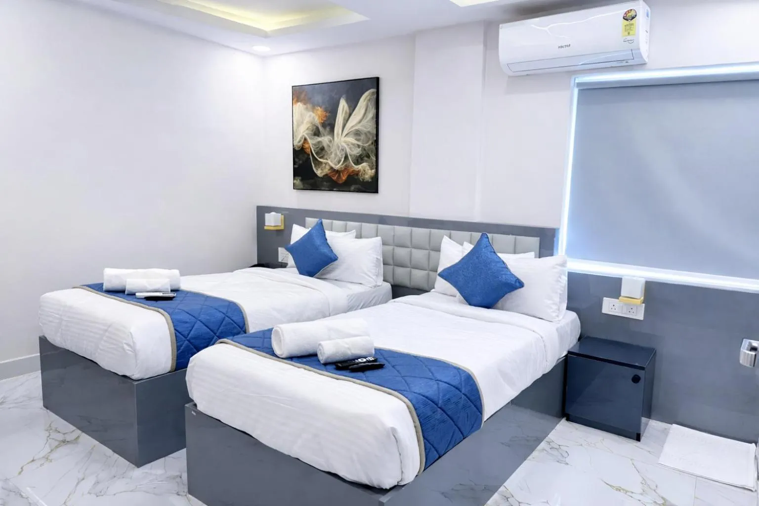 Deluxe Double or Twin Room in Axon Corporate Stays Whitefield, Bengaluru
