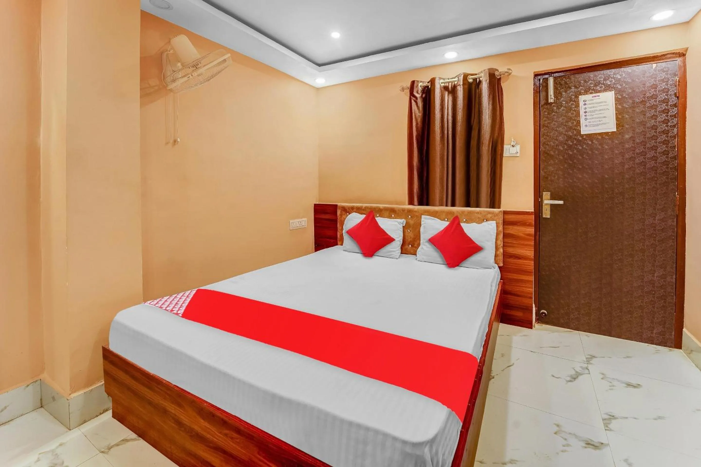 Bed in Hotel O Alpha Stayz
