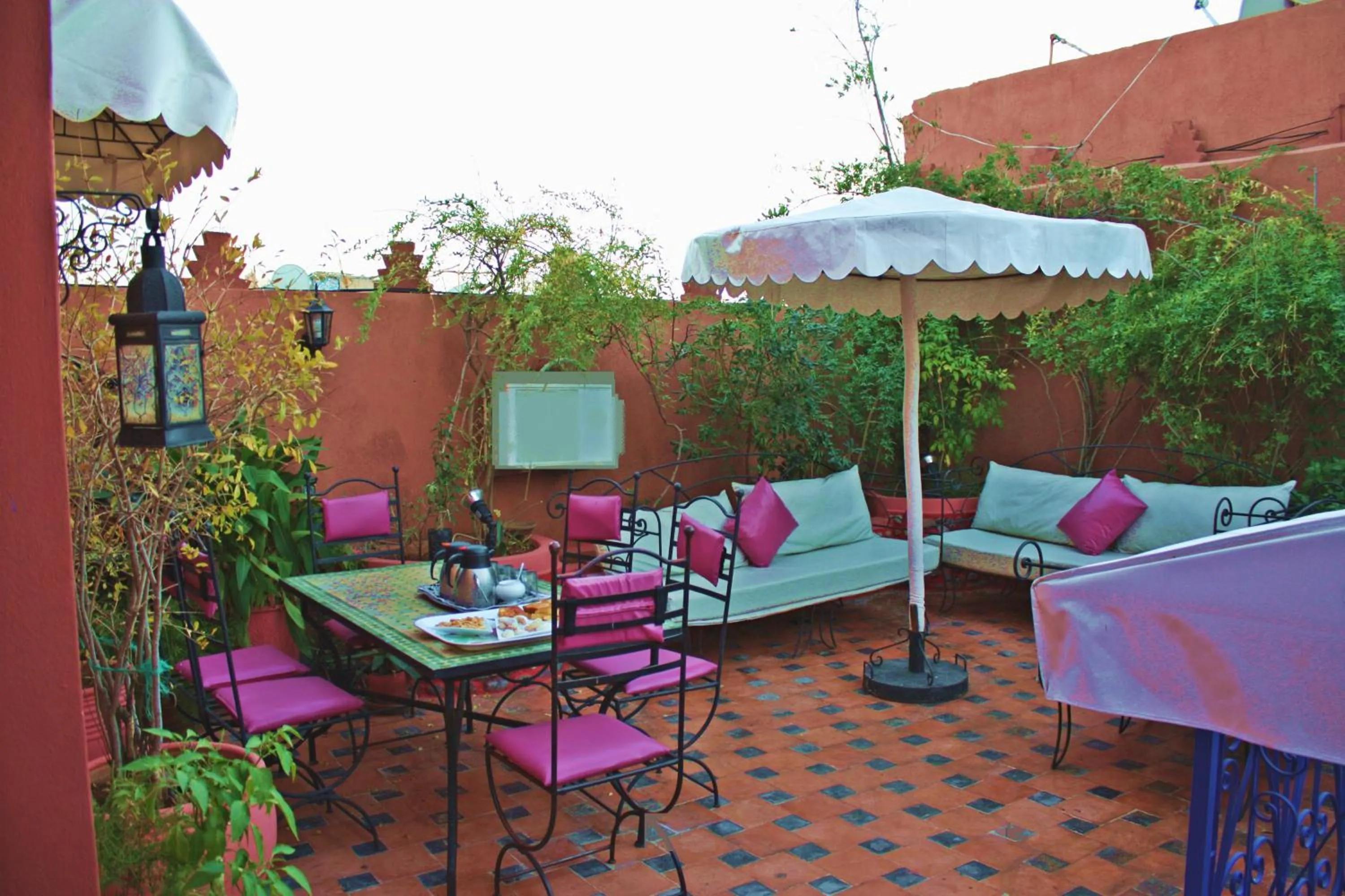 Patio in Riad Konouz
