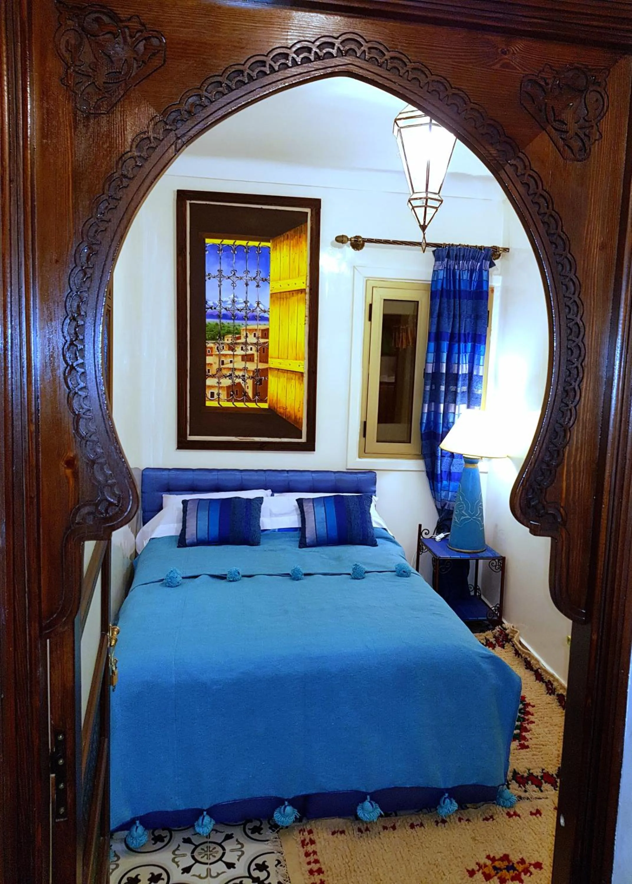 Photo of the whole room, Bed in Riad Konouz