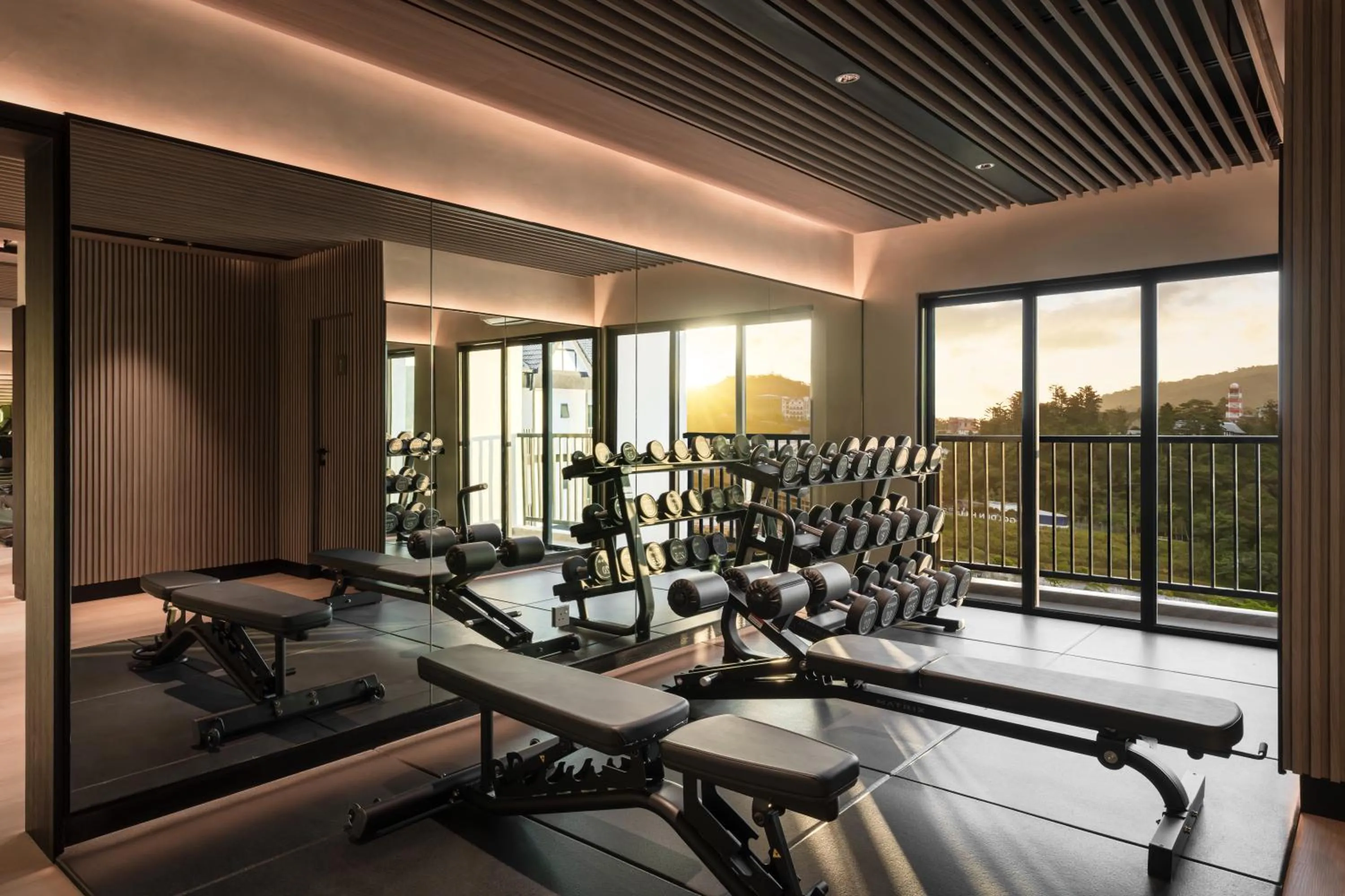 Fitness centre/facilities in Oakwood Cameron Highlands