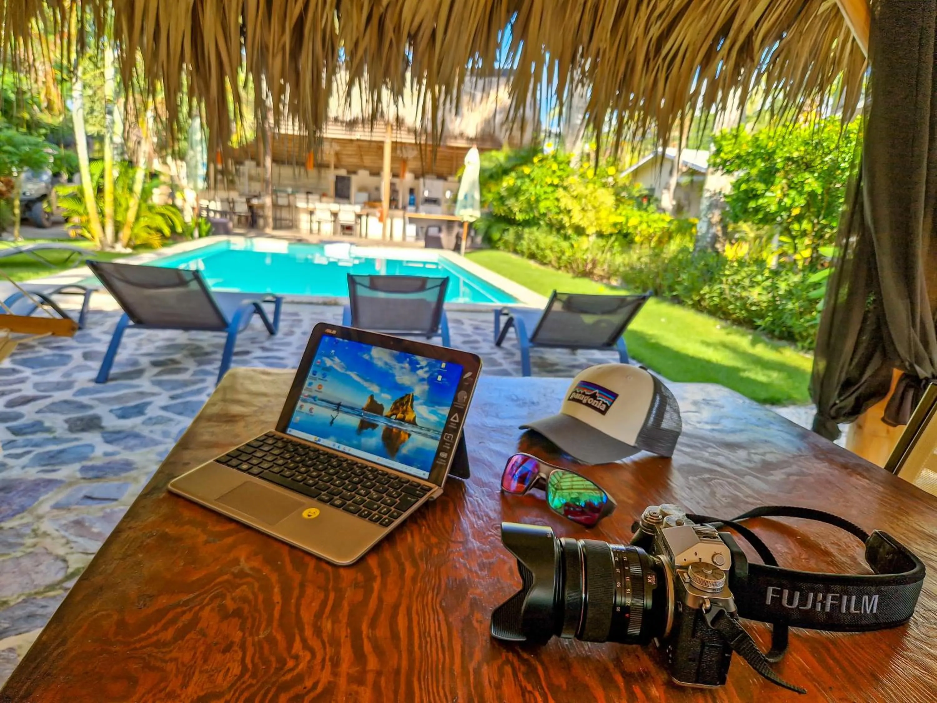 Patio in Hotel Enjoy