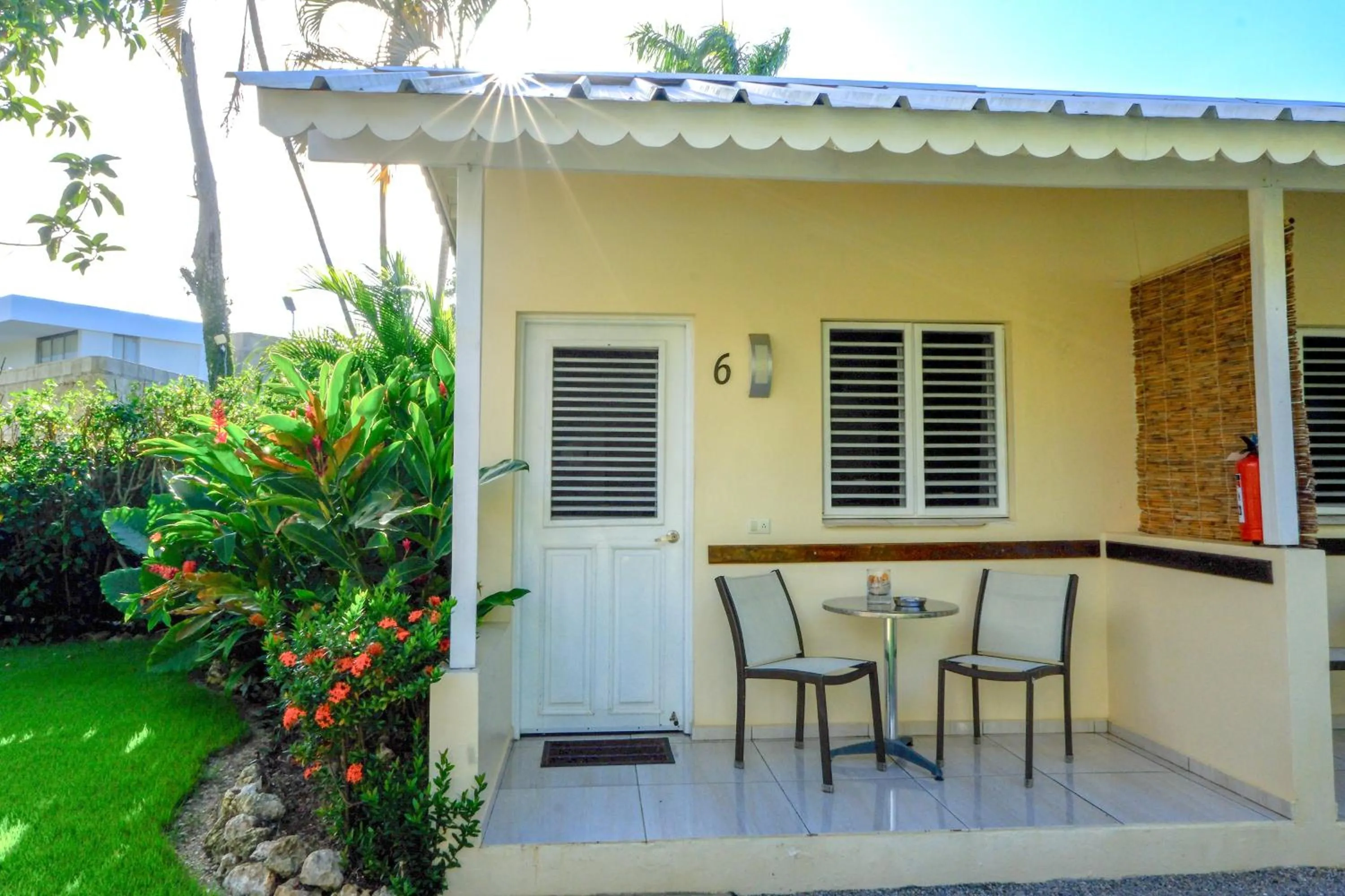 Patio in Hotel Enjoy