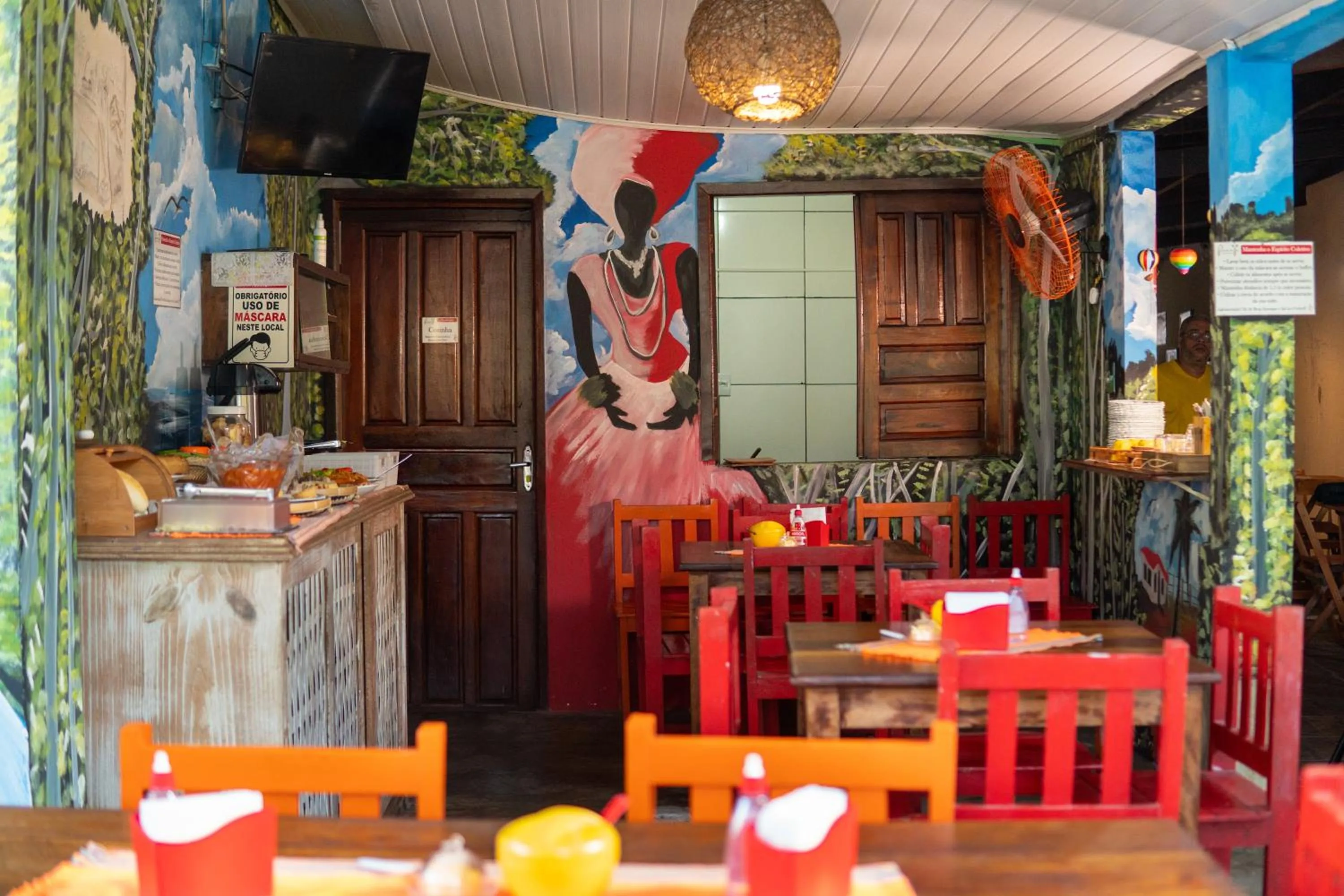 Dining area in PV Pousada Passarela da Vila