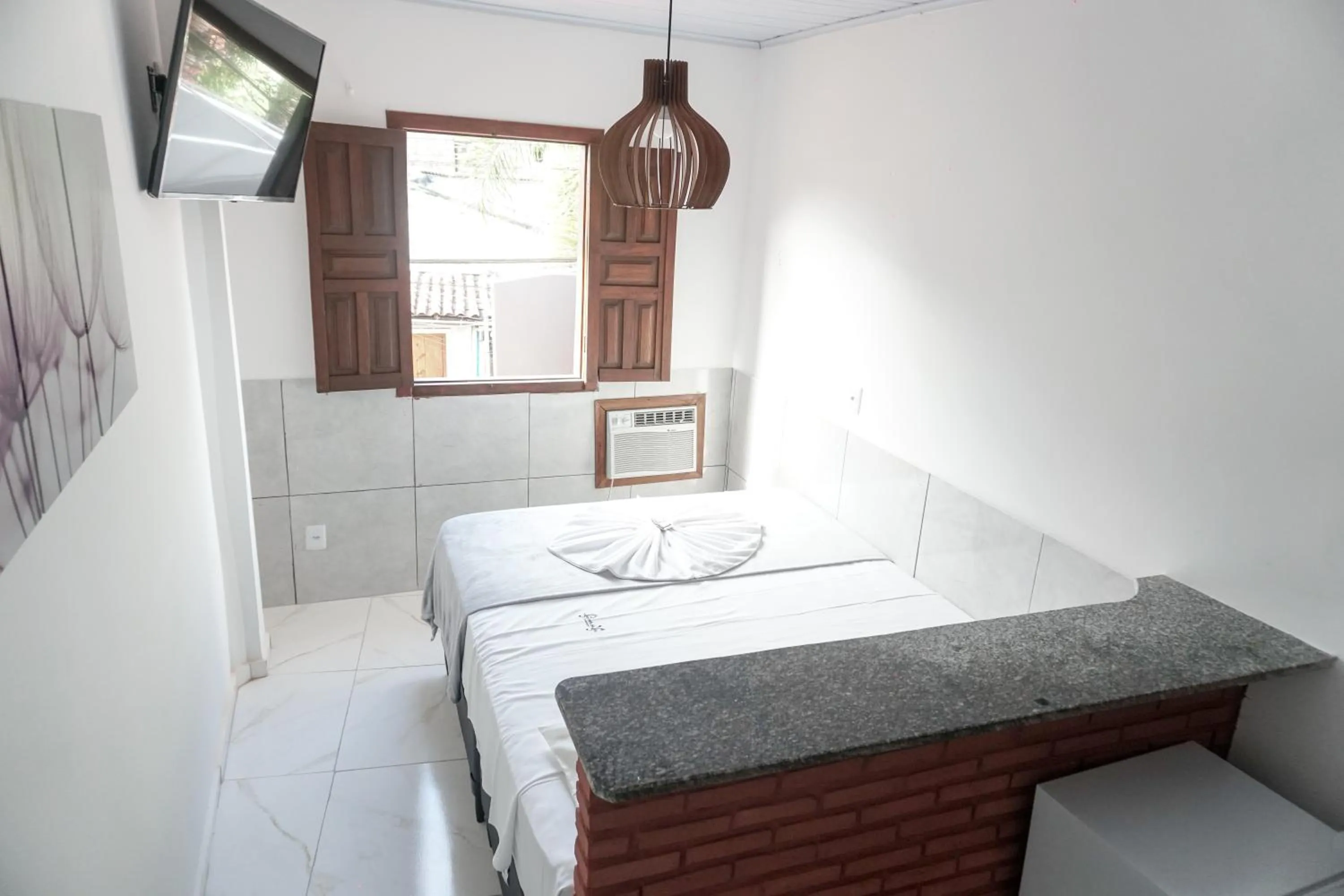 Bed in PV Pousada Passarela da Vila