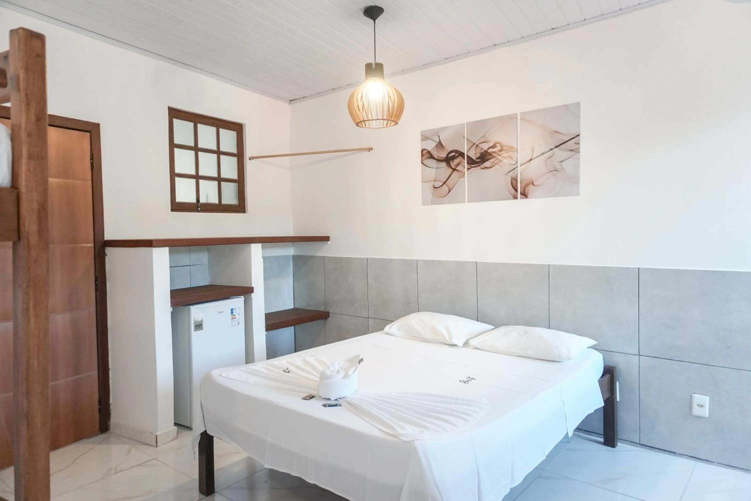 Bed in PV Pousada Passarela da Vila