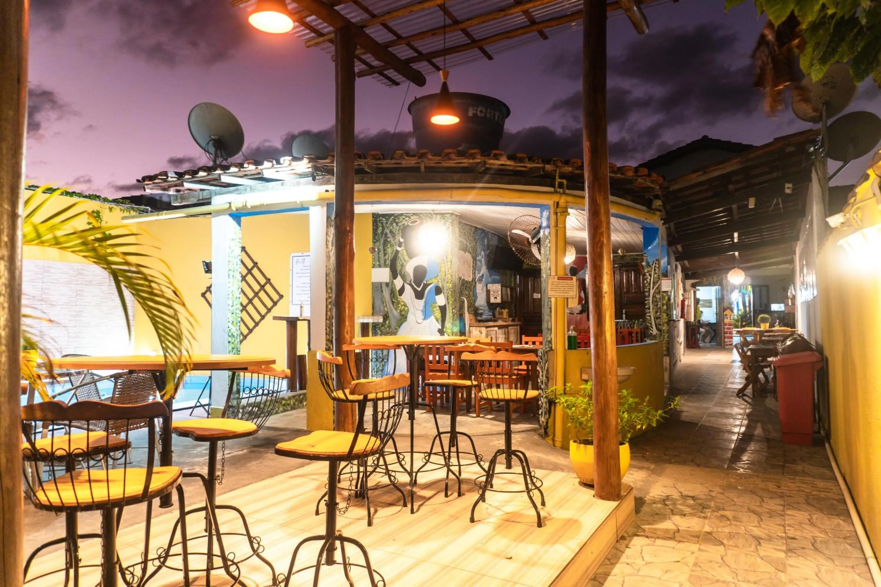 Pool view in PV Pousada Passarela da Vila